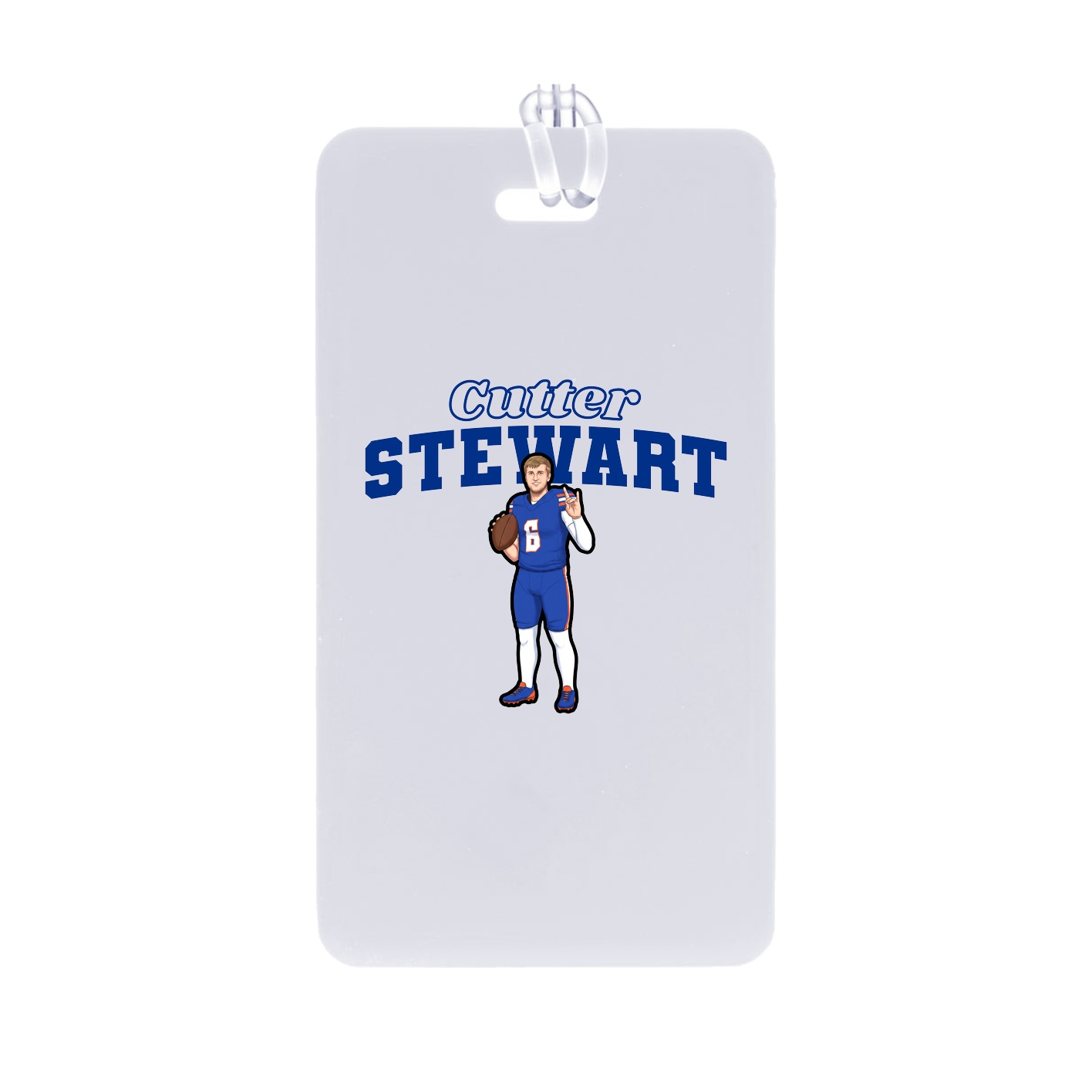 Bag Tag — Name Arch in Classic