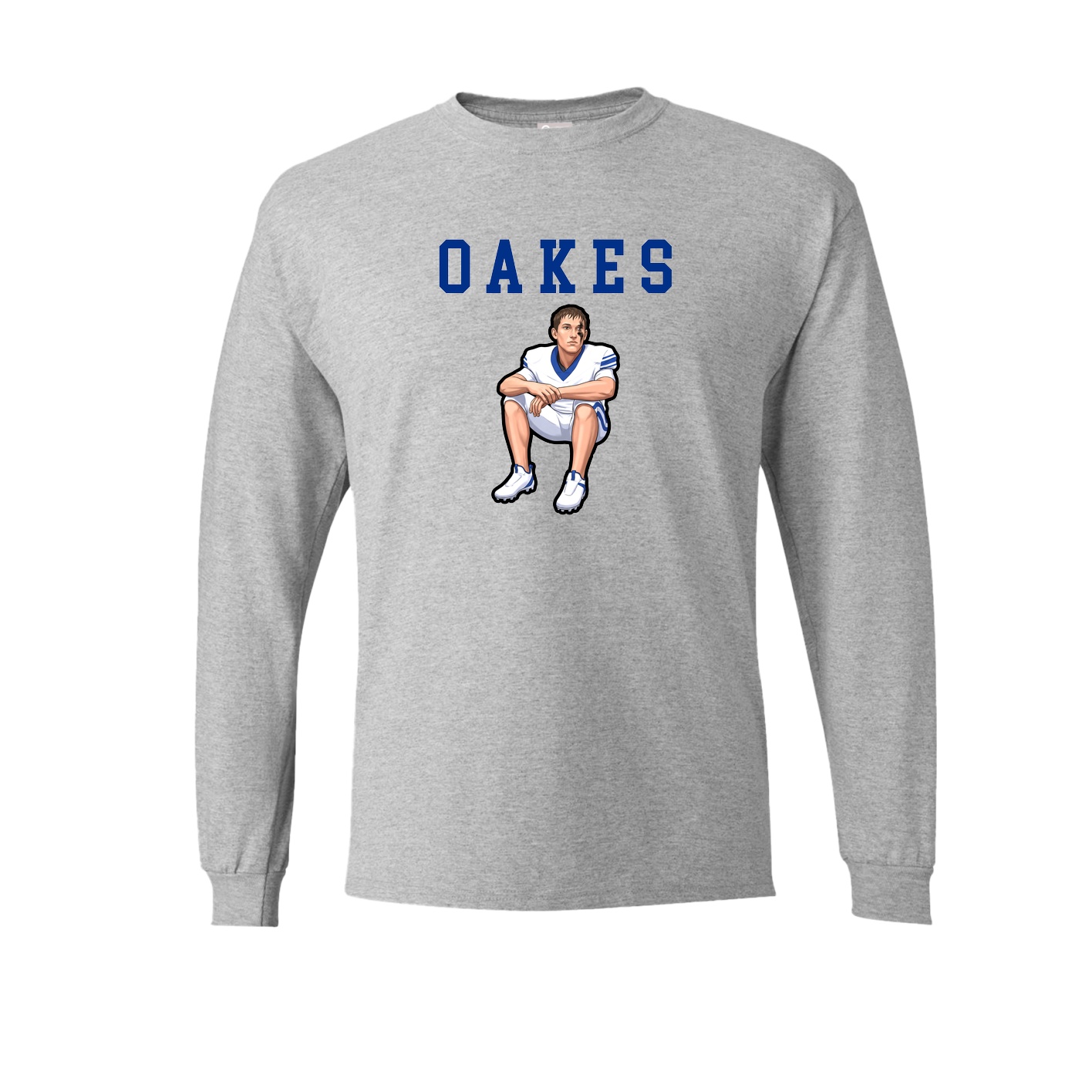 Long Sleeve Tee — Shirsey in Grey