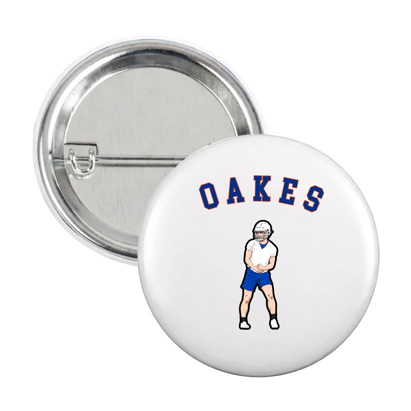 Game Day Button — Shirsey Arch in White