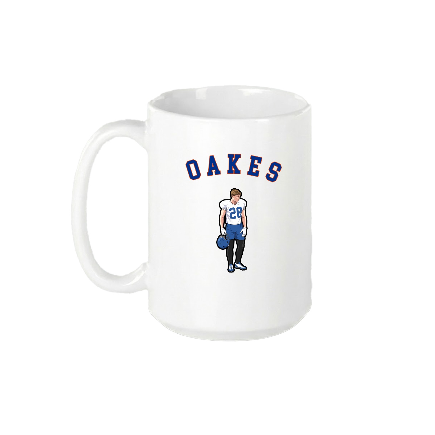 15oz Coffee Mug — Shirsey Arch in White