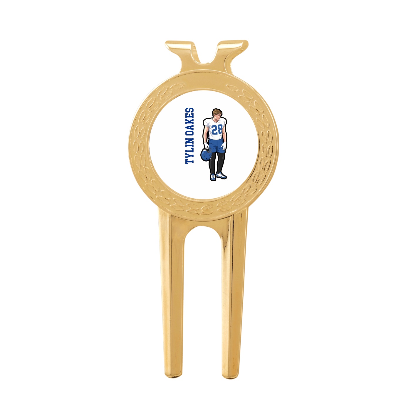 Divot Tool with Ball Marker — Name Vertical in Classic