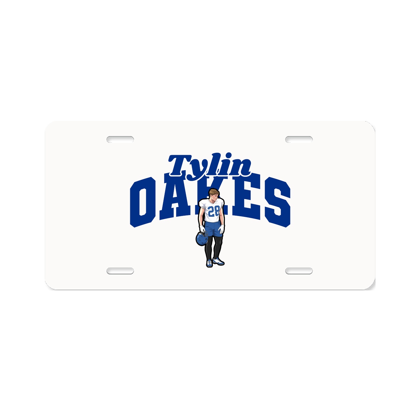 License Plate — Signature Arch in Classic