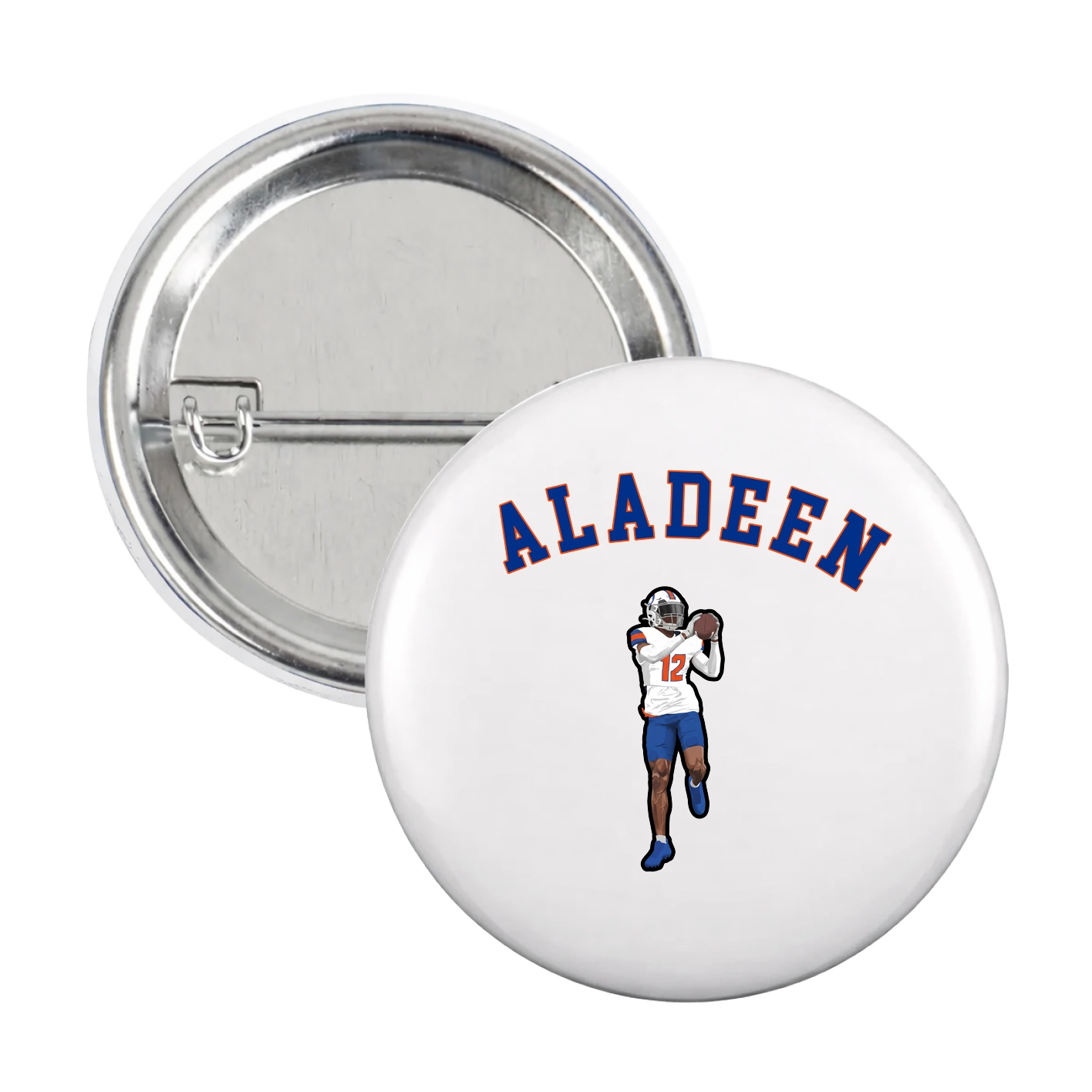 Game Day Button — Shirsey Arch in White