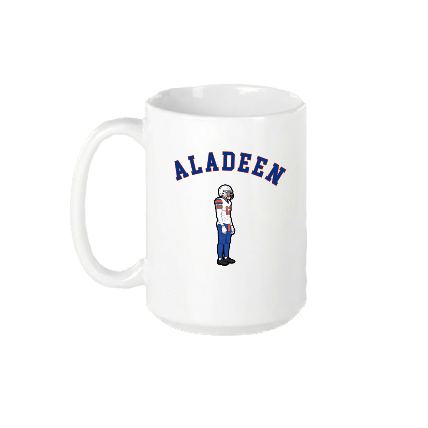 15oz Coffee Mug — Shirsey Arch in White