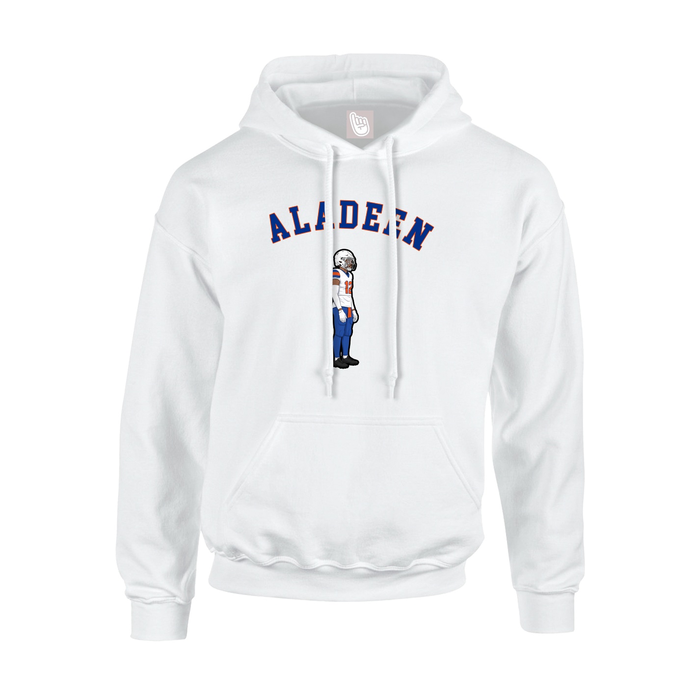 Hoodie — Shirsey Arch in White