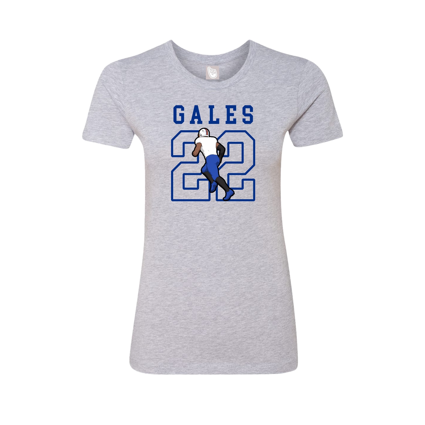 Fitted Women's Tee — Shirsey in Grey
