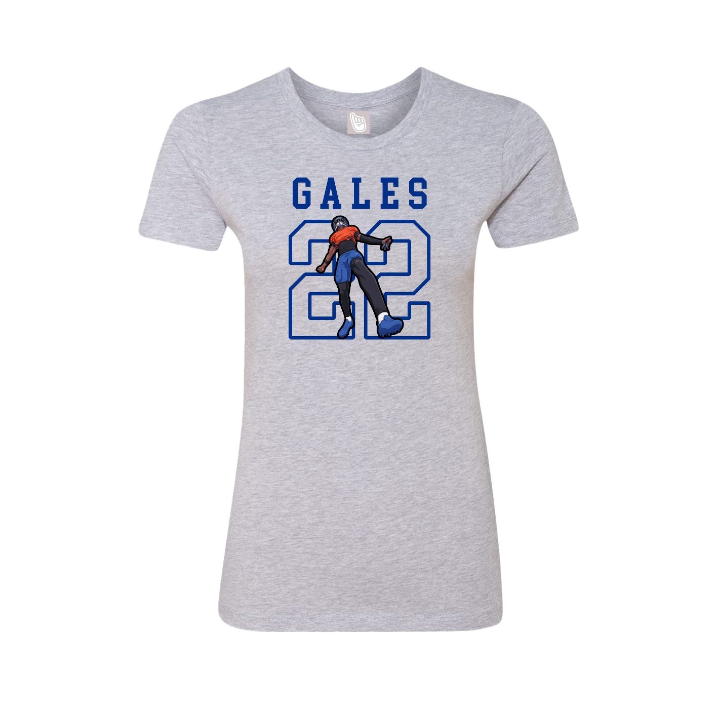 Fitted Women's Tee — Shirsey in Grey