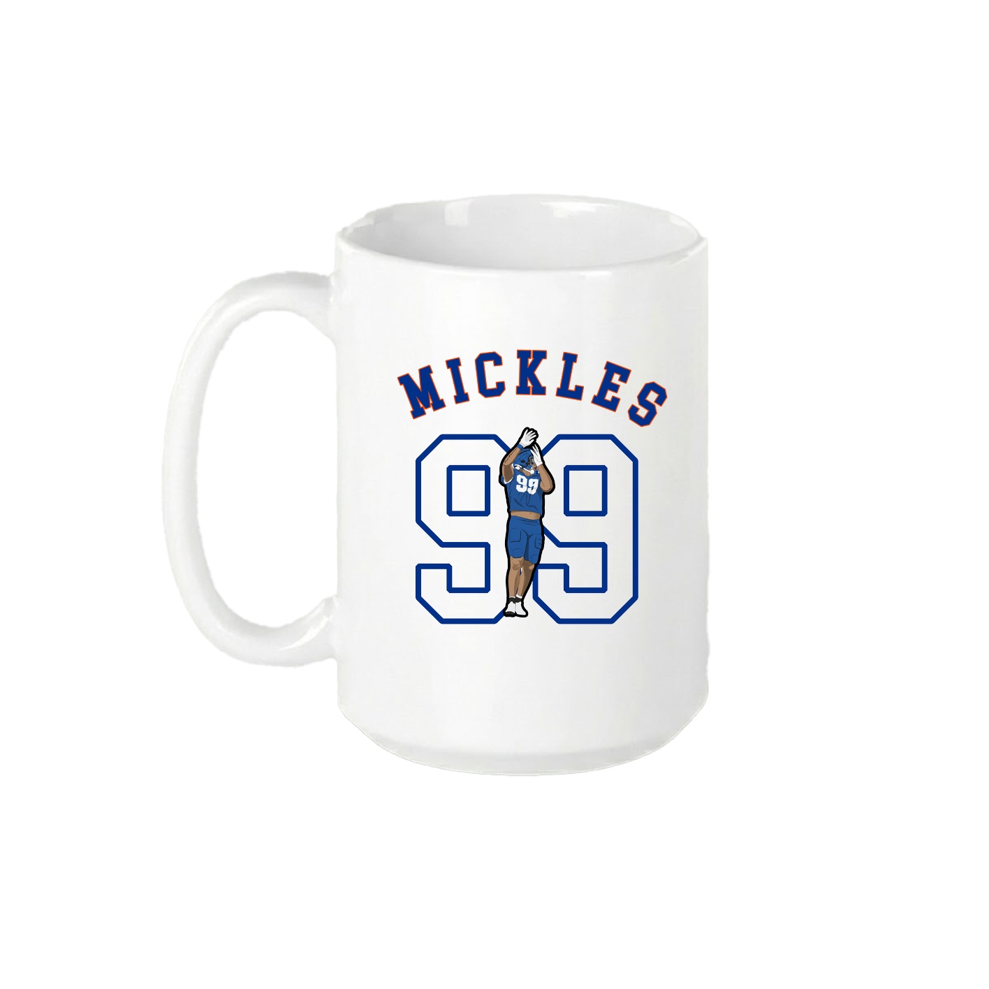 15oz Coffee Mug — Shirsey Arch in White
