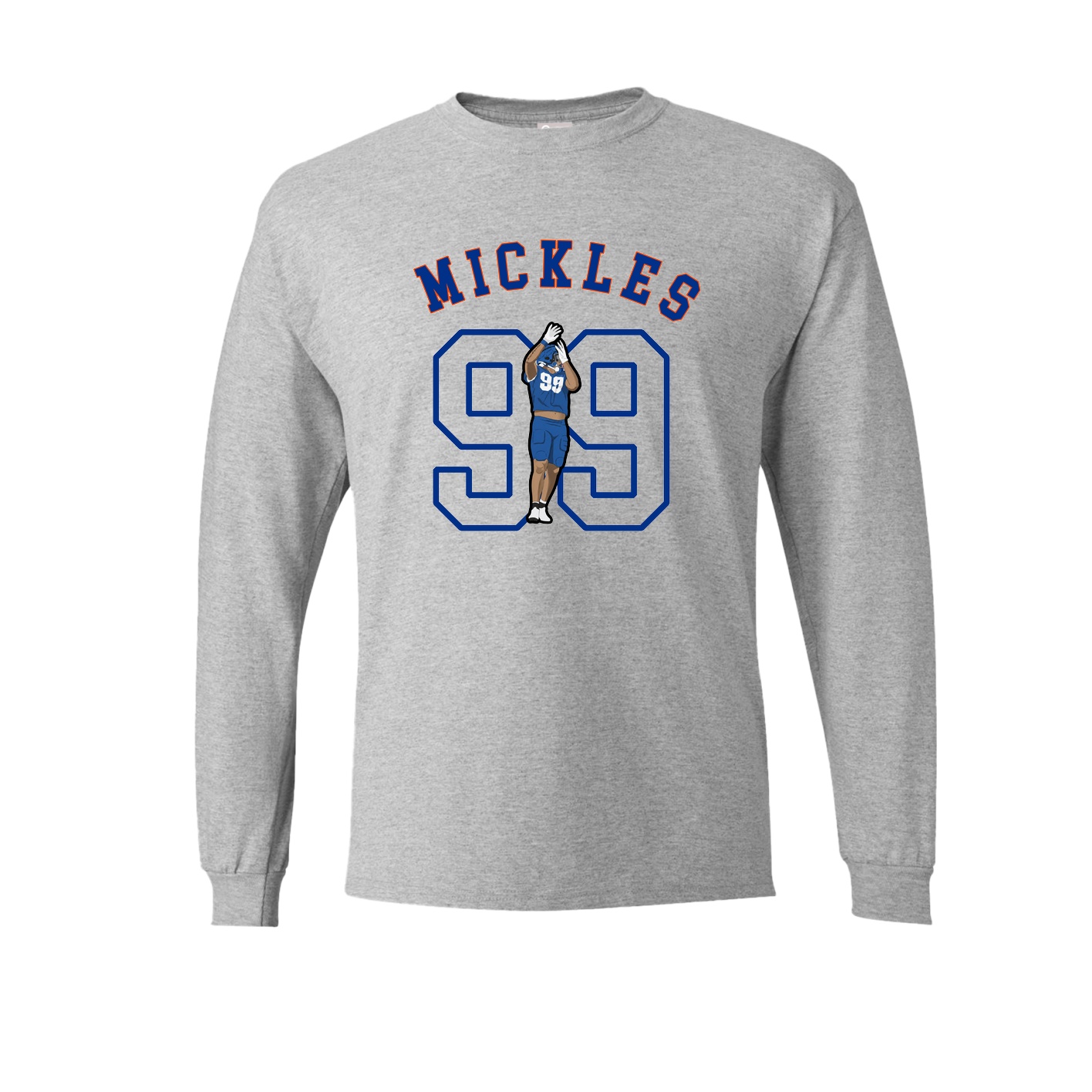 Long Sleeve Tee — Shirsey Arch in Grey