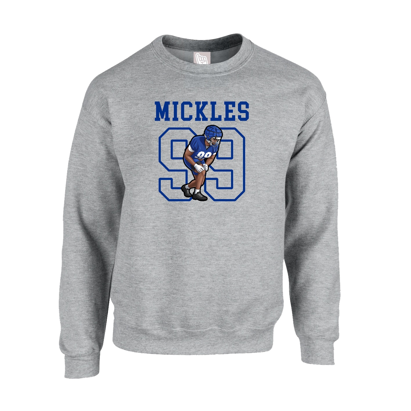 Fleece Crew — Shirsey in Grey
