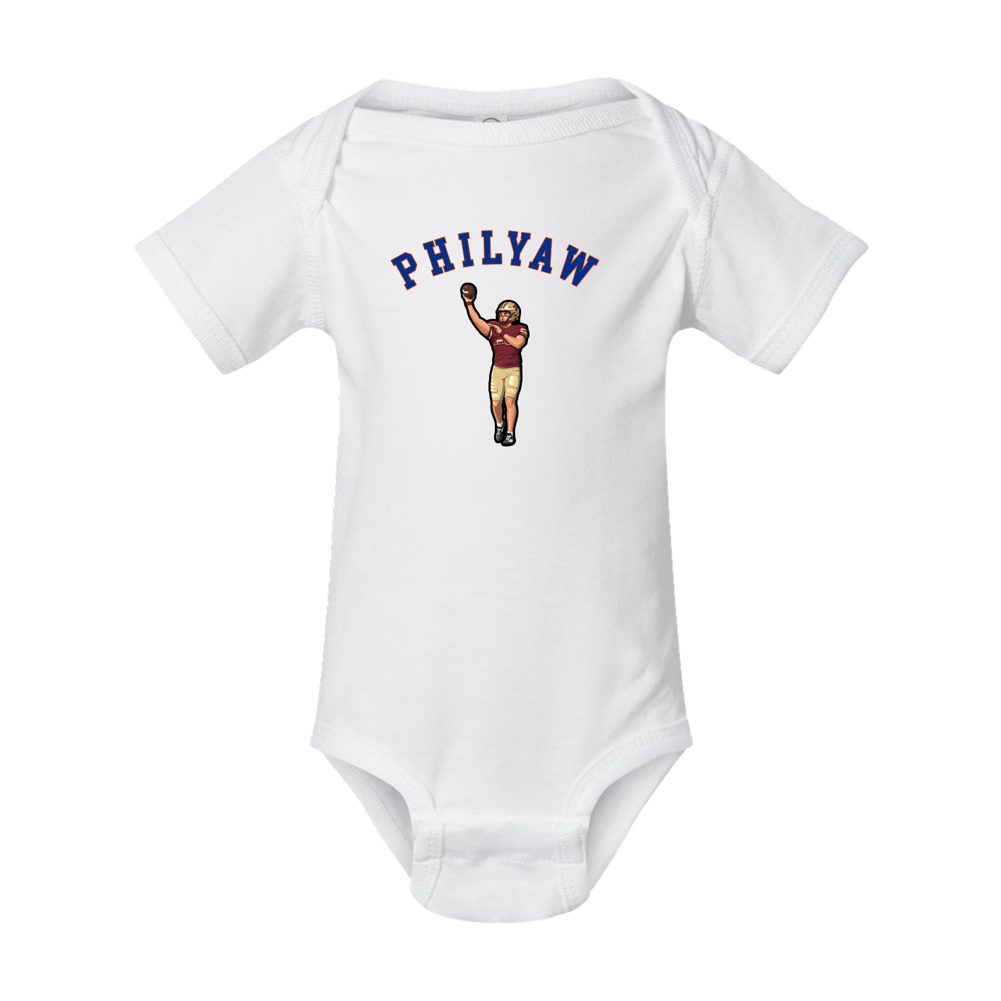Baby Onesie — Shirsey Arch in White