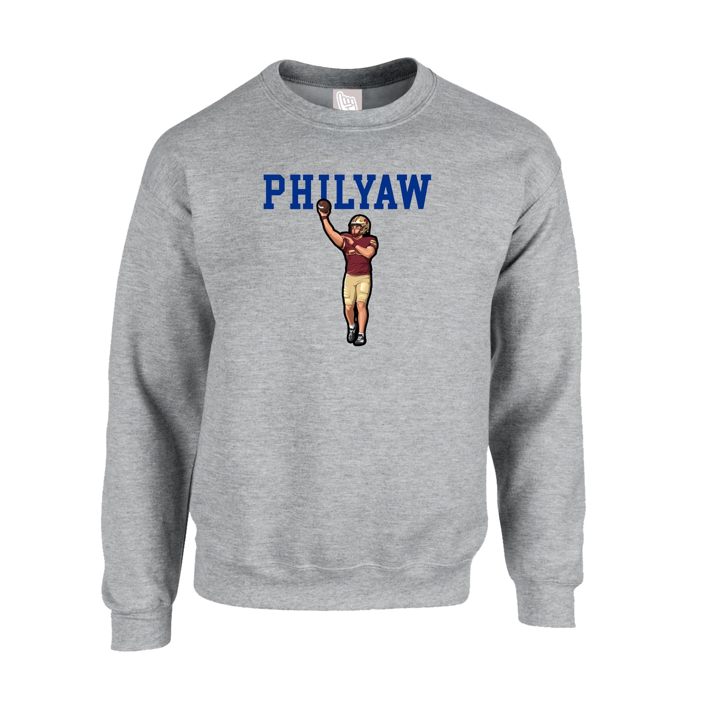 Fleece Crew — Shirsey in Grey