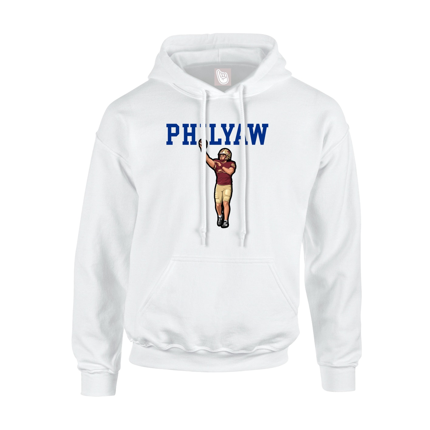 Youth Hoodie — Shirsey in White