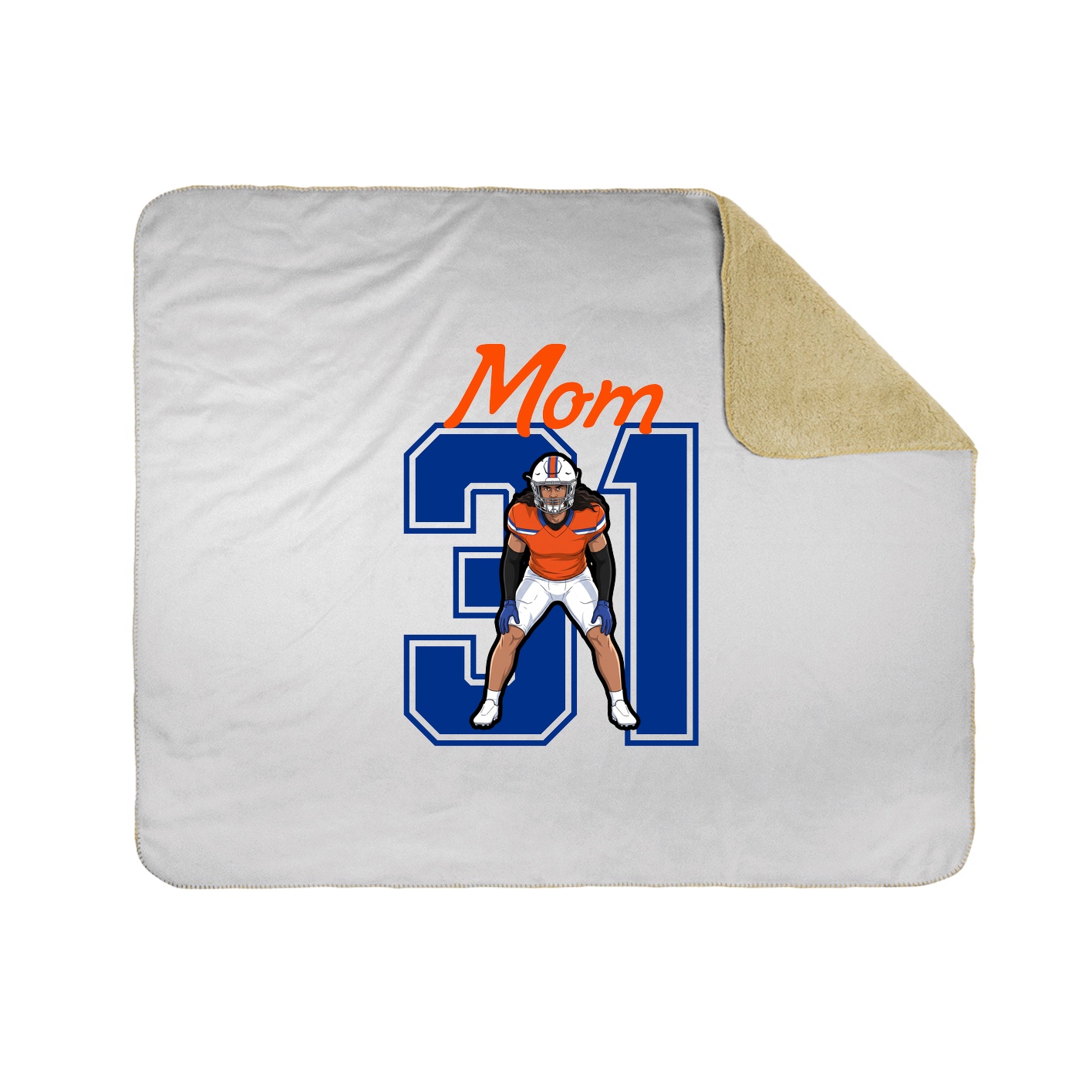 Throw Blanket — Mothers Day Shirsey in White