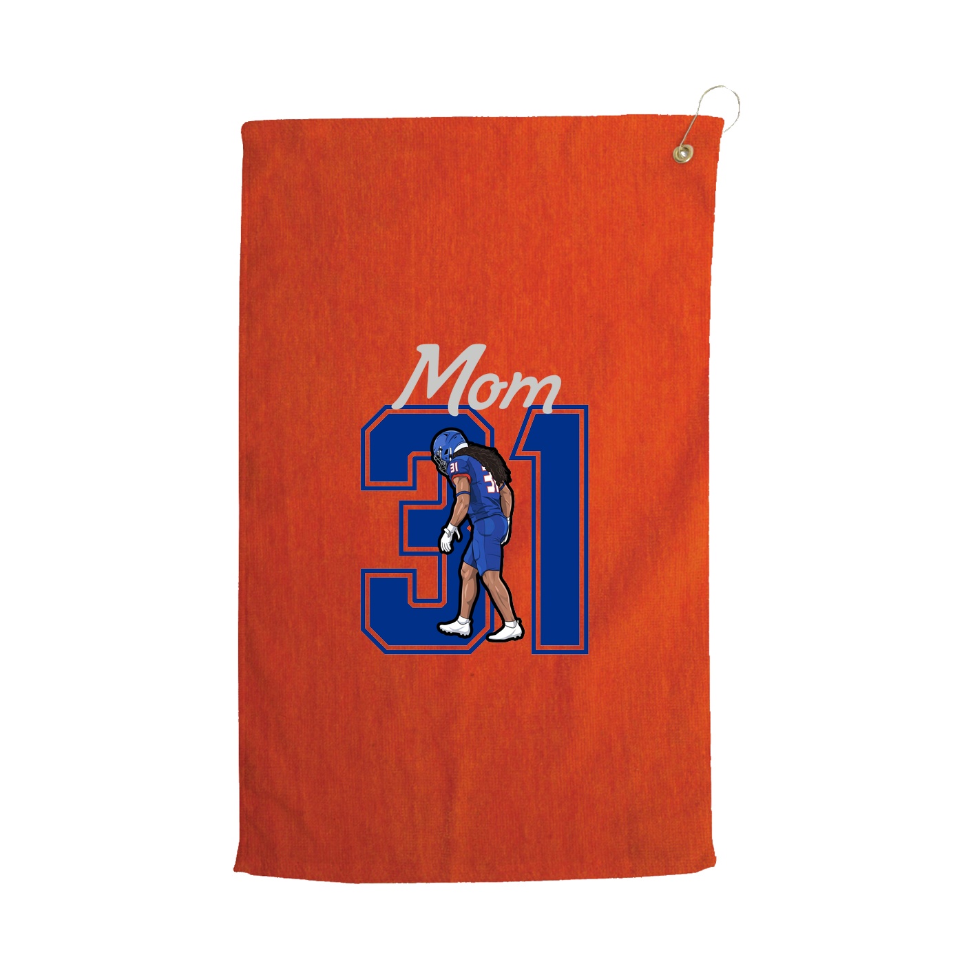 Golf Towel — Mothers Day Shirsey in Orange