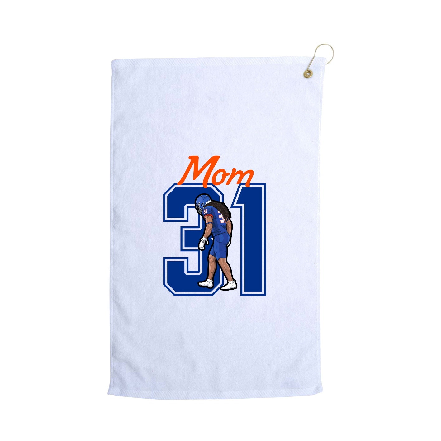 Golf Towel — Mothers Day Shirsey in White