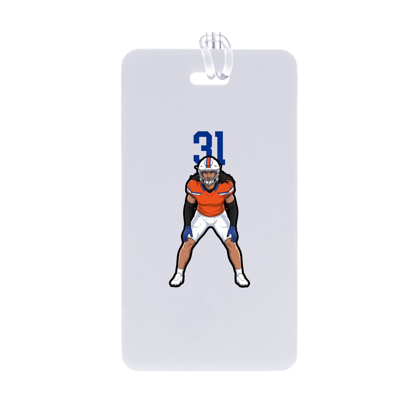 Bag Tag — Number Top in Classic