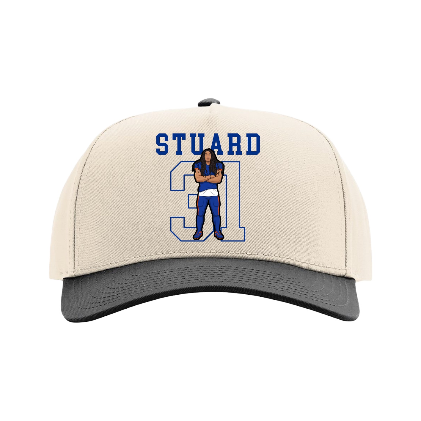 Full Fabric Five-Panel Champ Cap