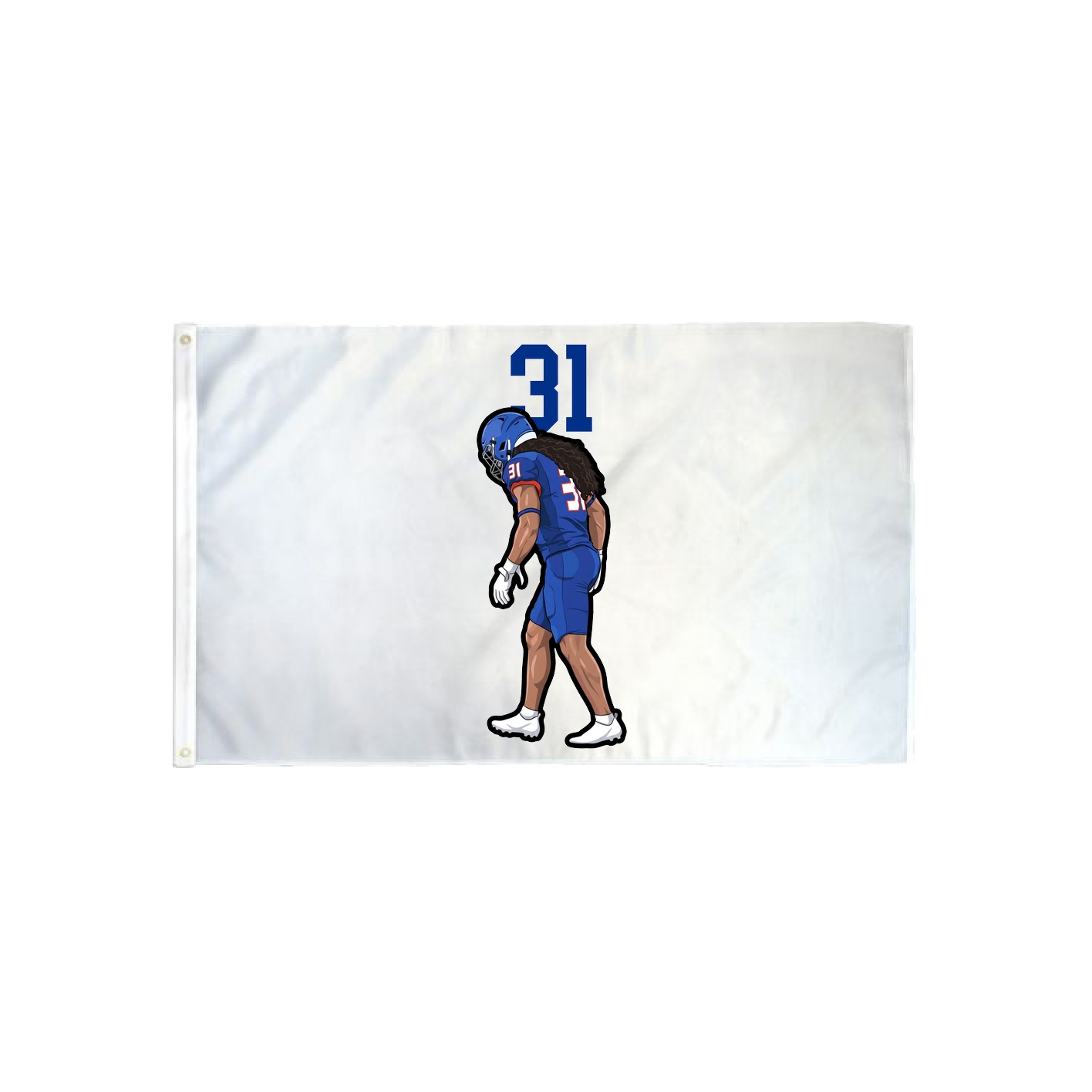 3x5 Flag — Number Top in Classic