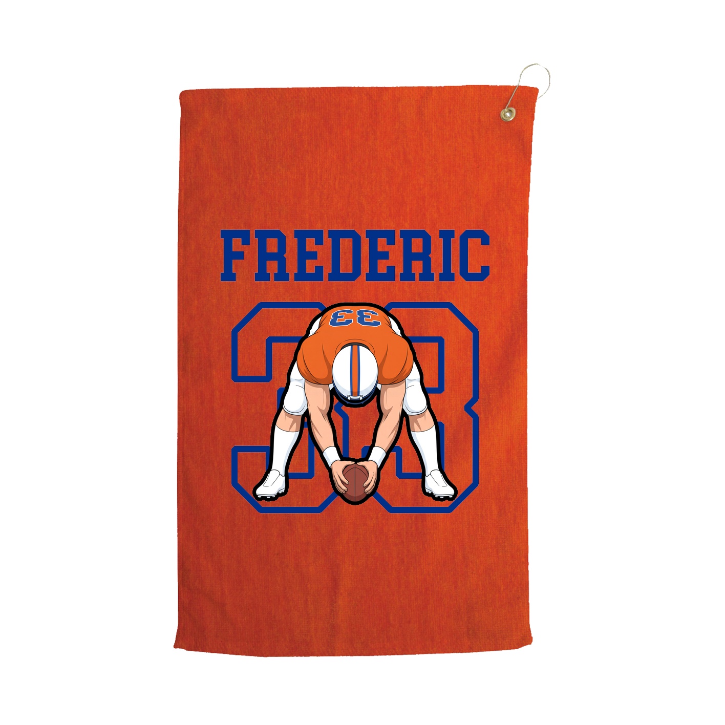 Golf Towel — Shirsey in Orange