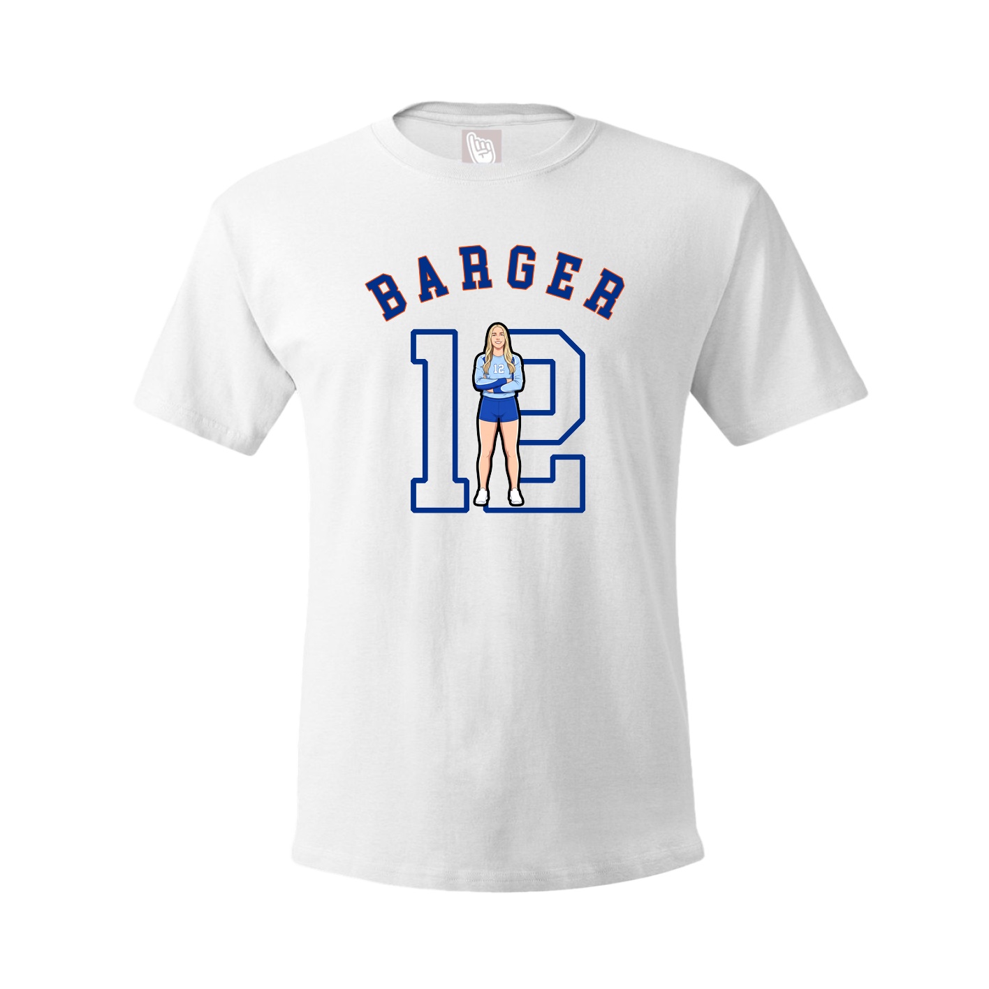 Tee — Shirsey Arch in White