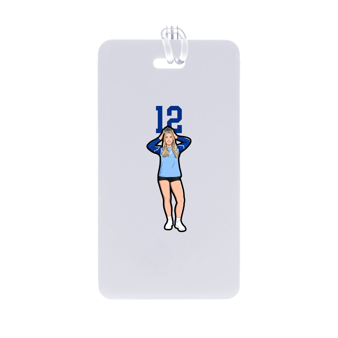 Bag Tag — Number Top in Classic