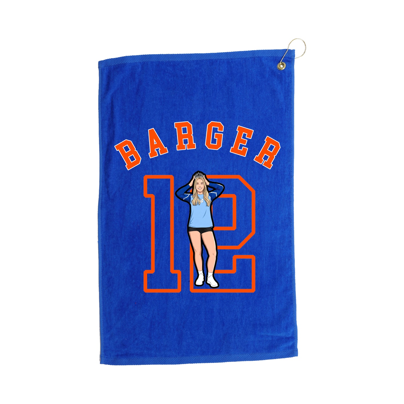 Golf Towel — Shirsey Arch in Royal