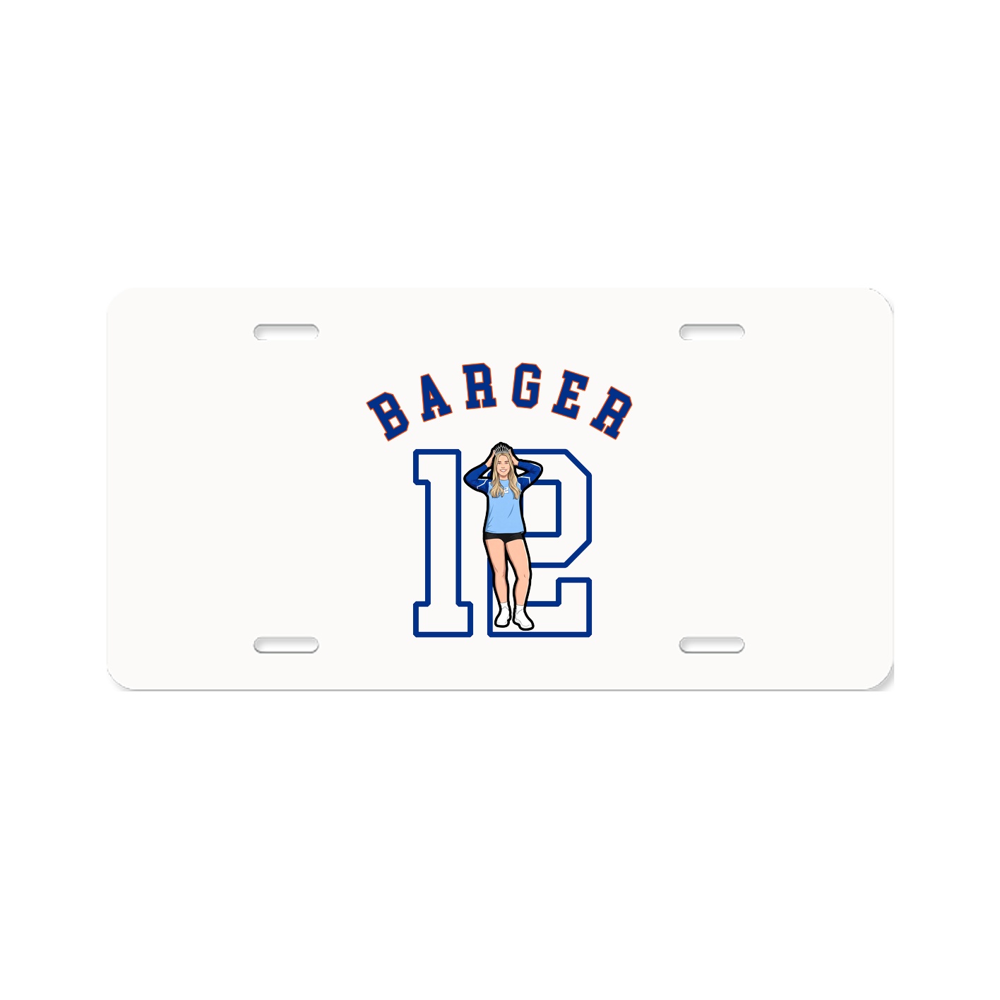License Plate — Shirsey Arch in Classic