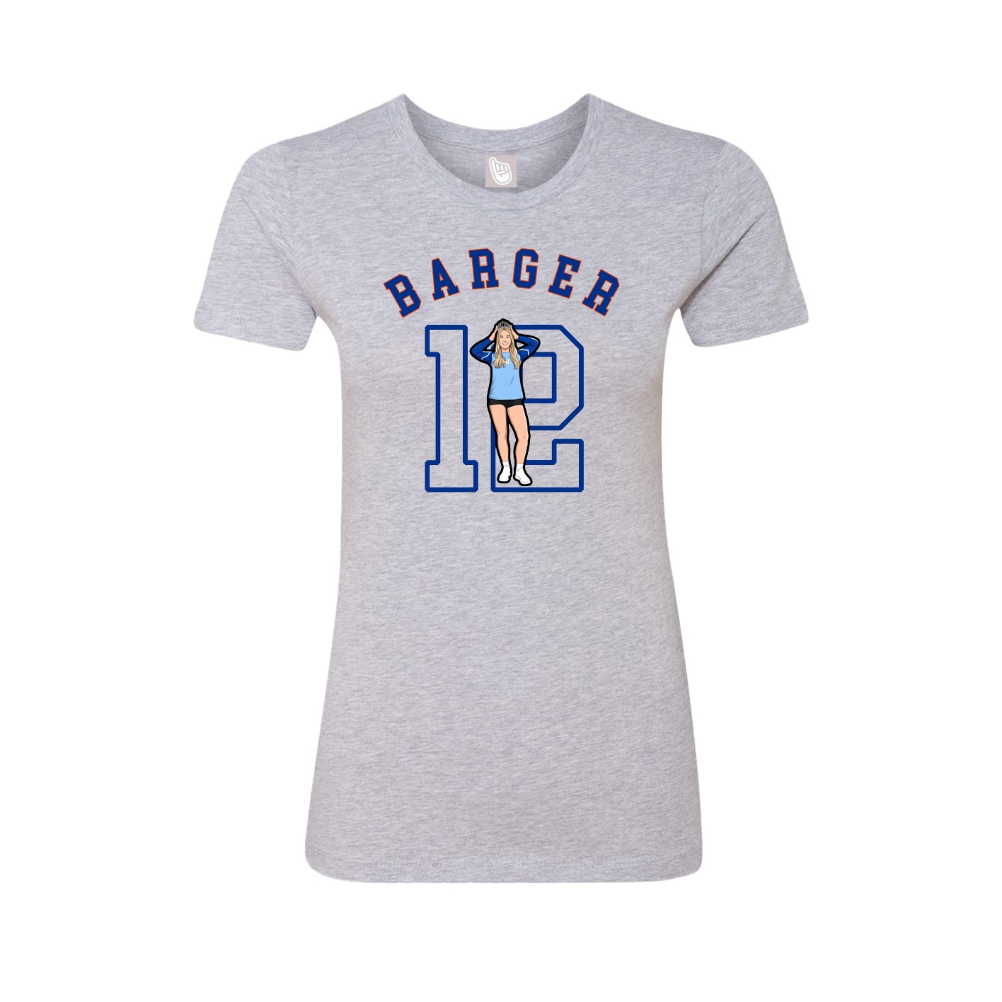 Womens Tee — Shirsey Arch in Grey