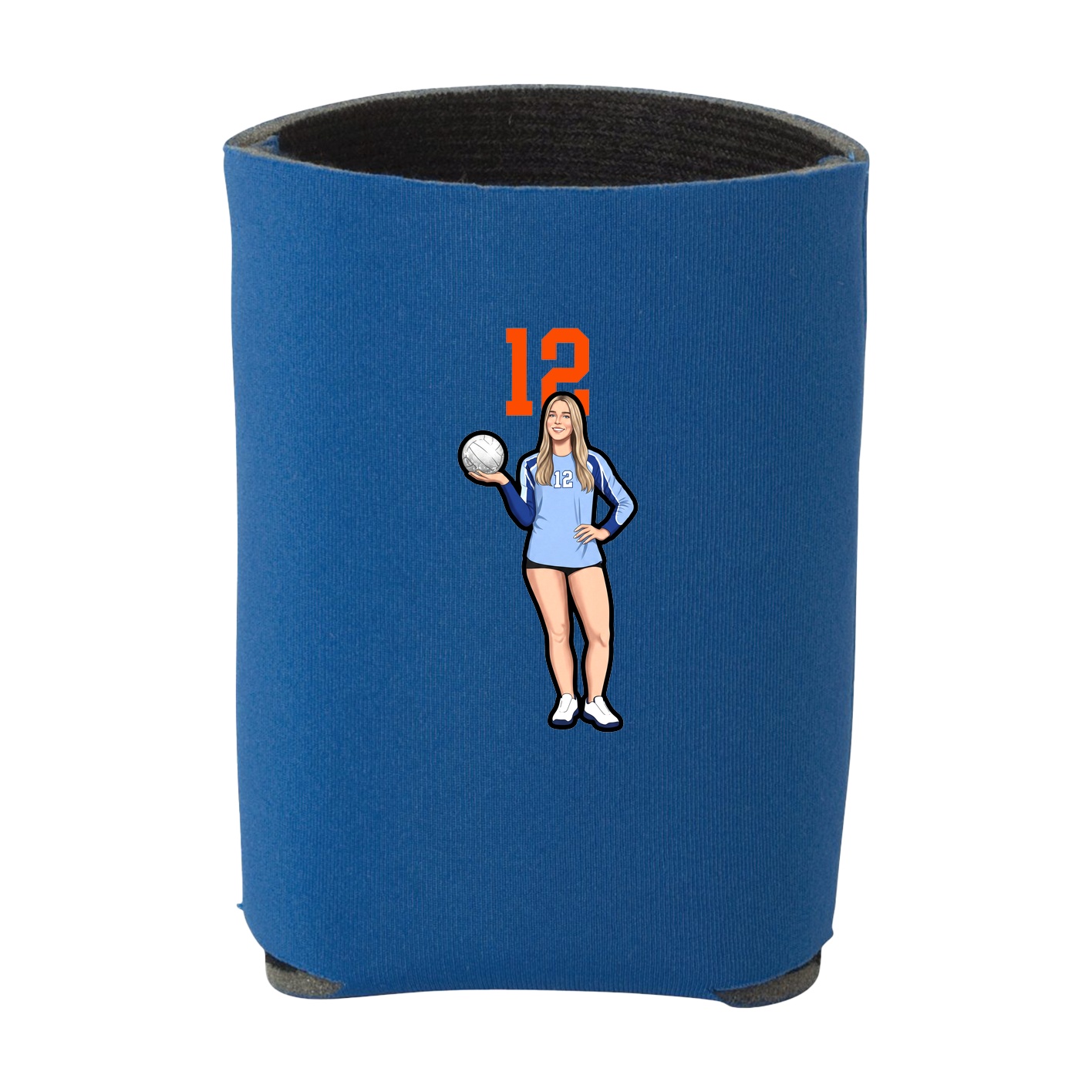 Can Holder — Number Top in Royal