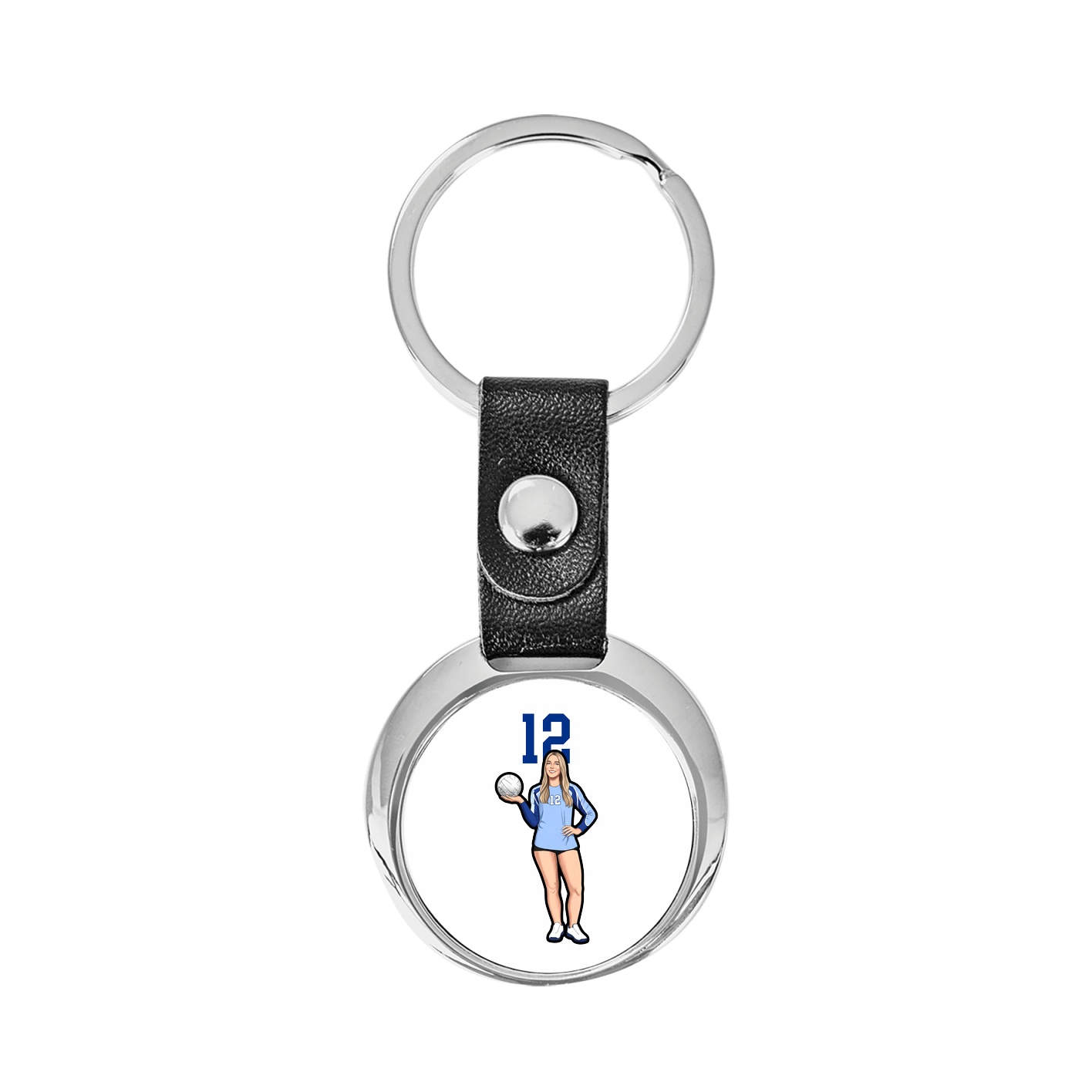 Key Chain — Number Top in Classic