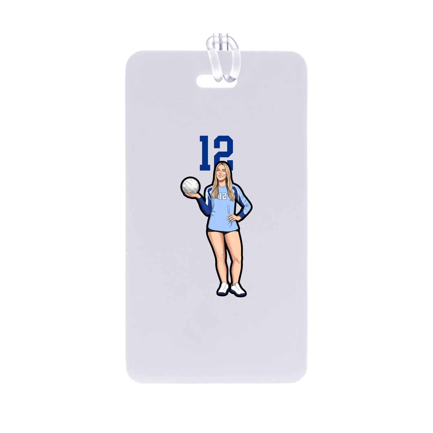 Bag Tag — Number Top in Classic