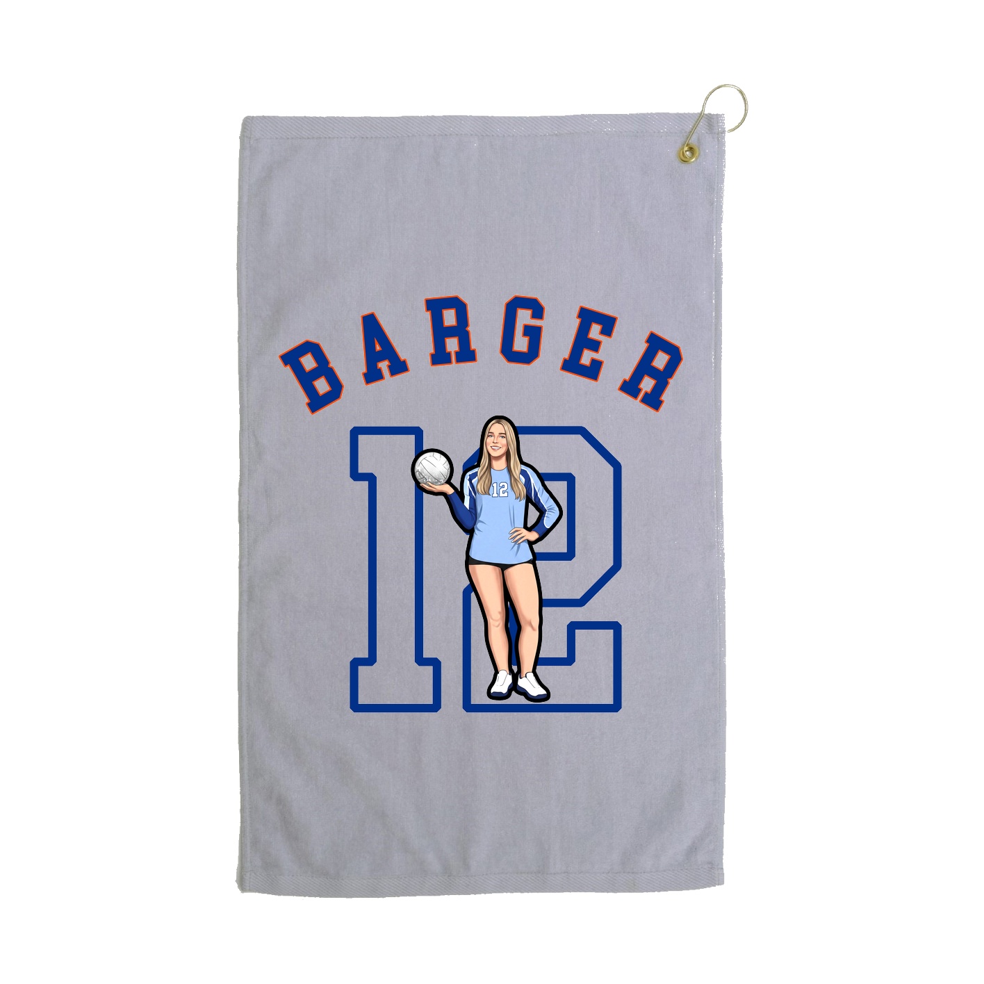 Golf Towel — Shirsey Arch in Grey