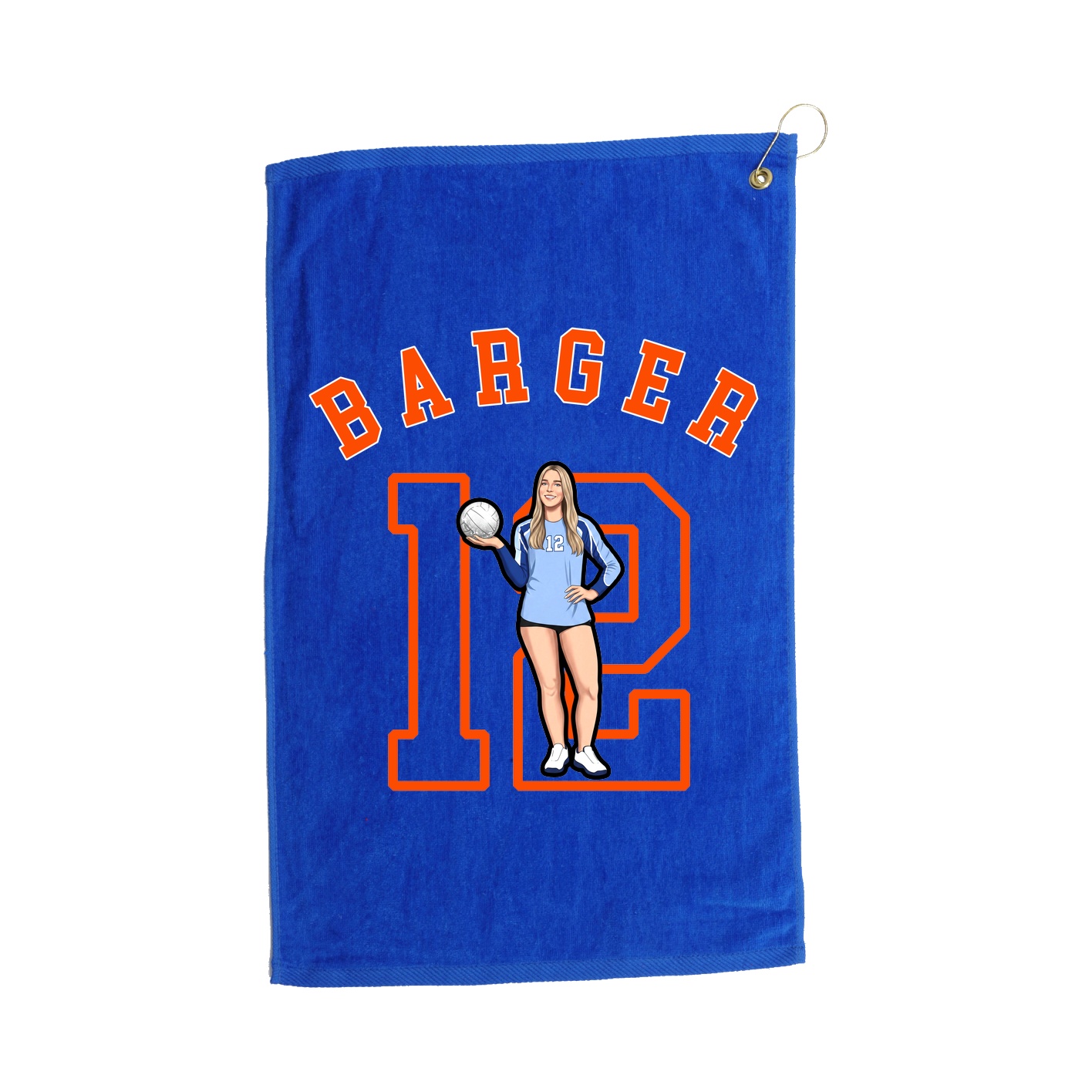 Terry Velour Golf Towel