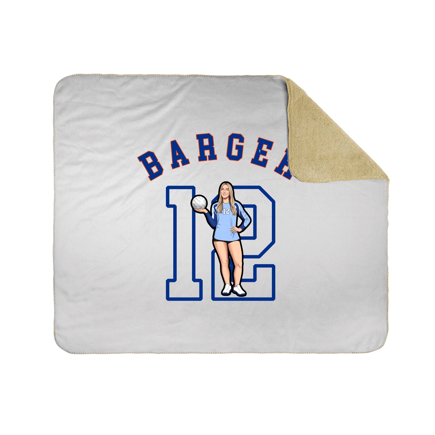 Throw Blanket — Shirsey Arch in White