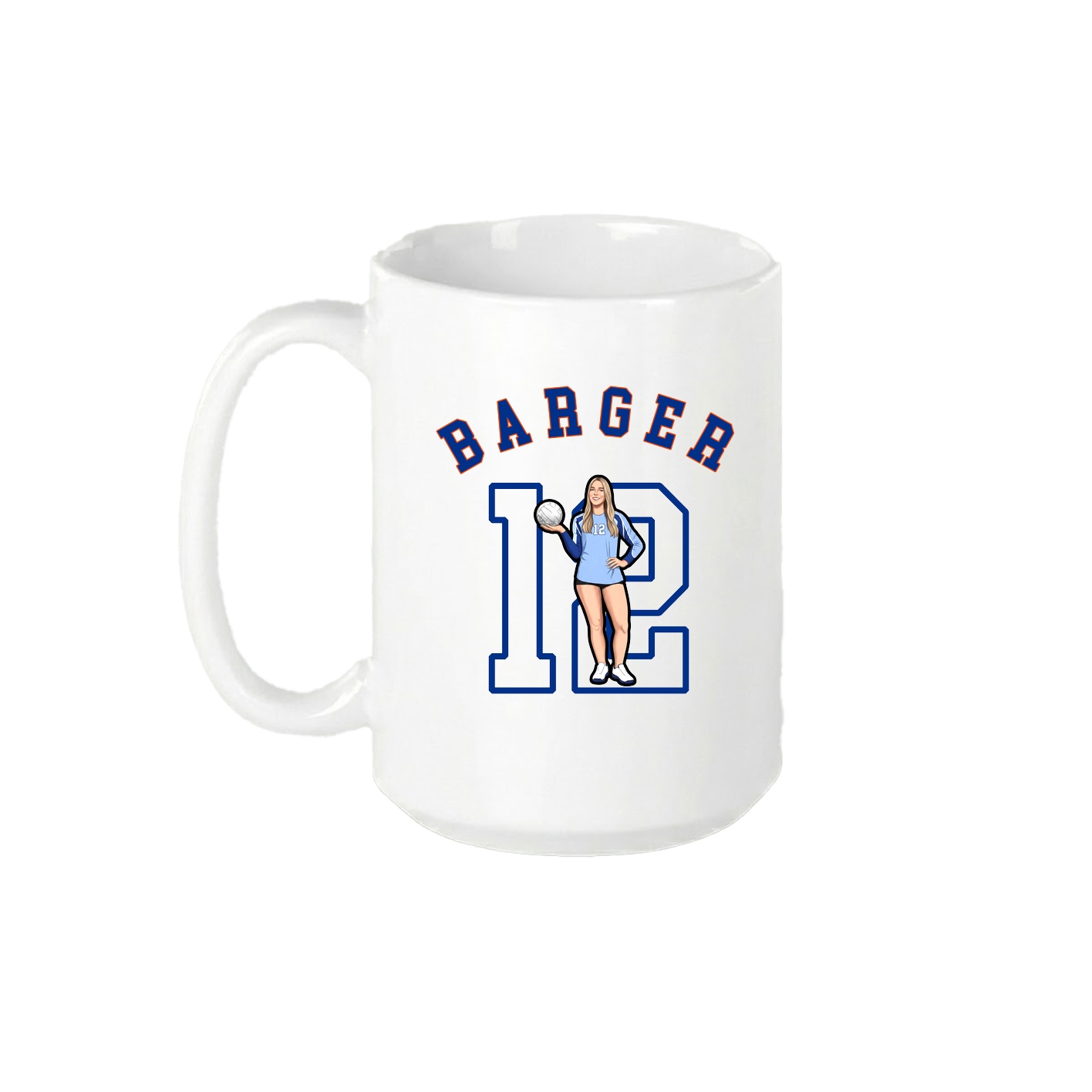 15oz Coffee Mug — Shirsey Arch in White