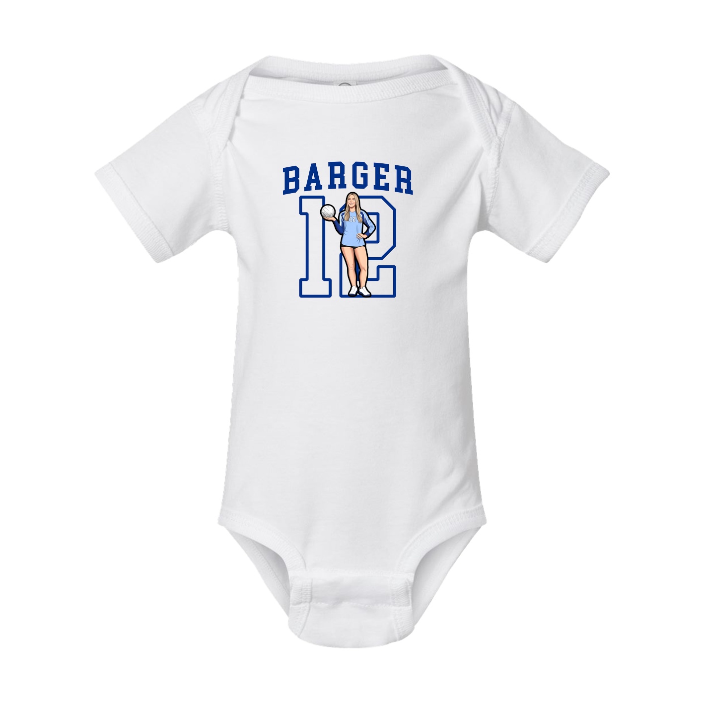 Baby Onesie — Shirsey in White