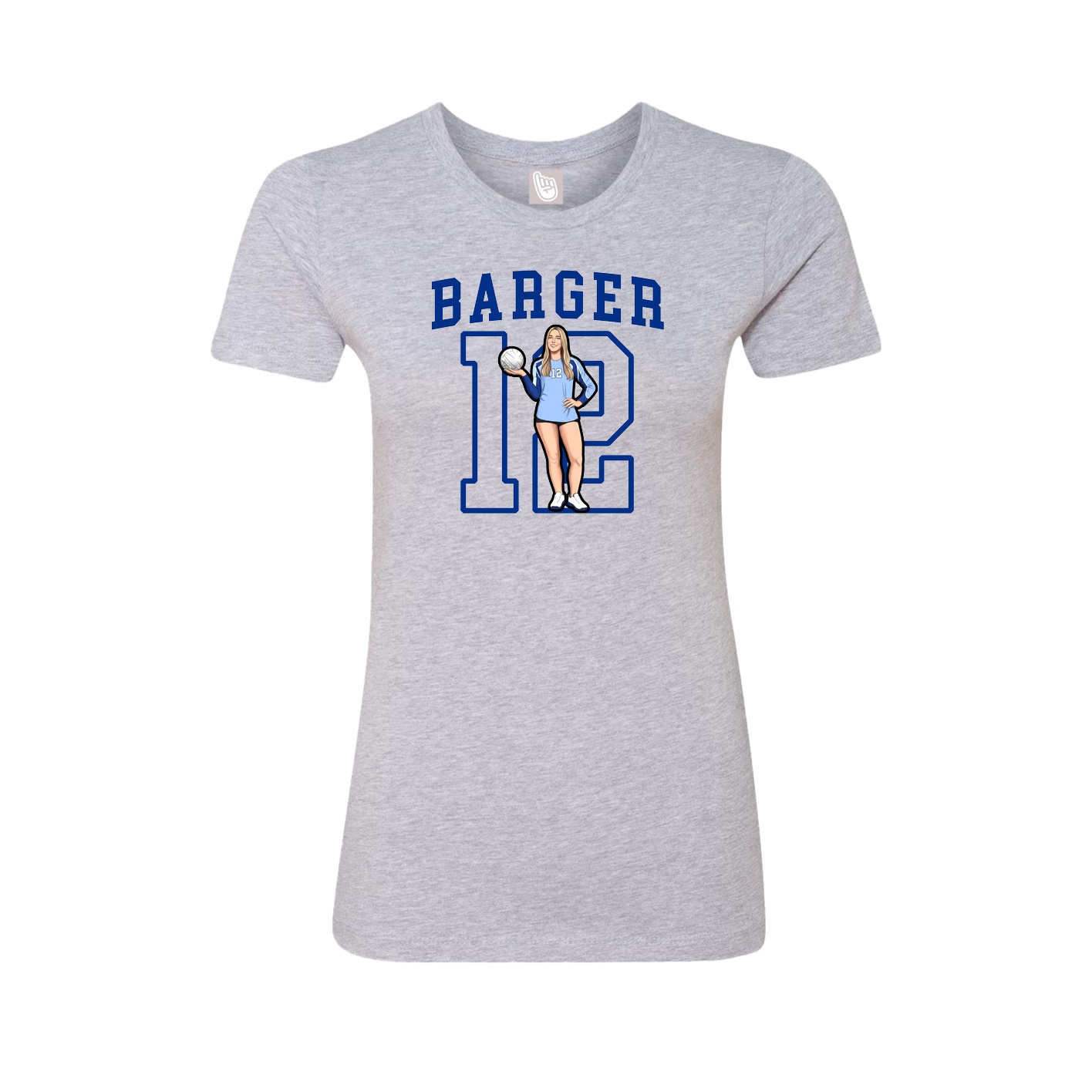 Womens Tee — Shirsey in Grey