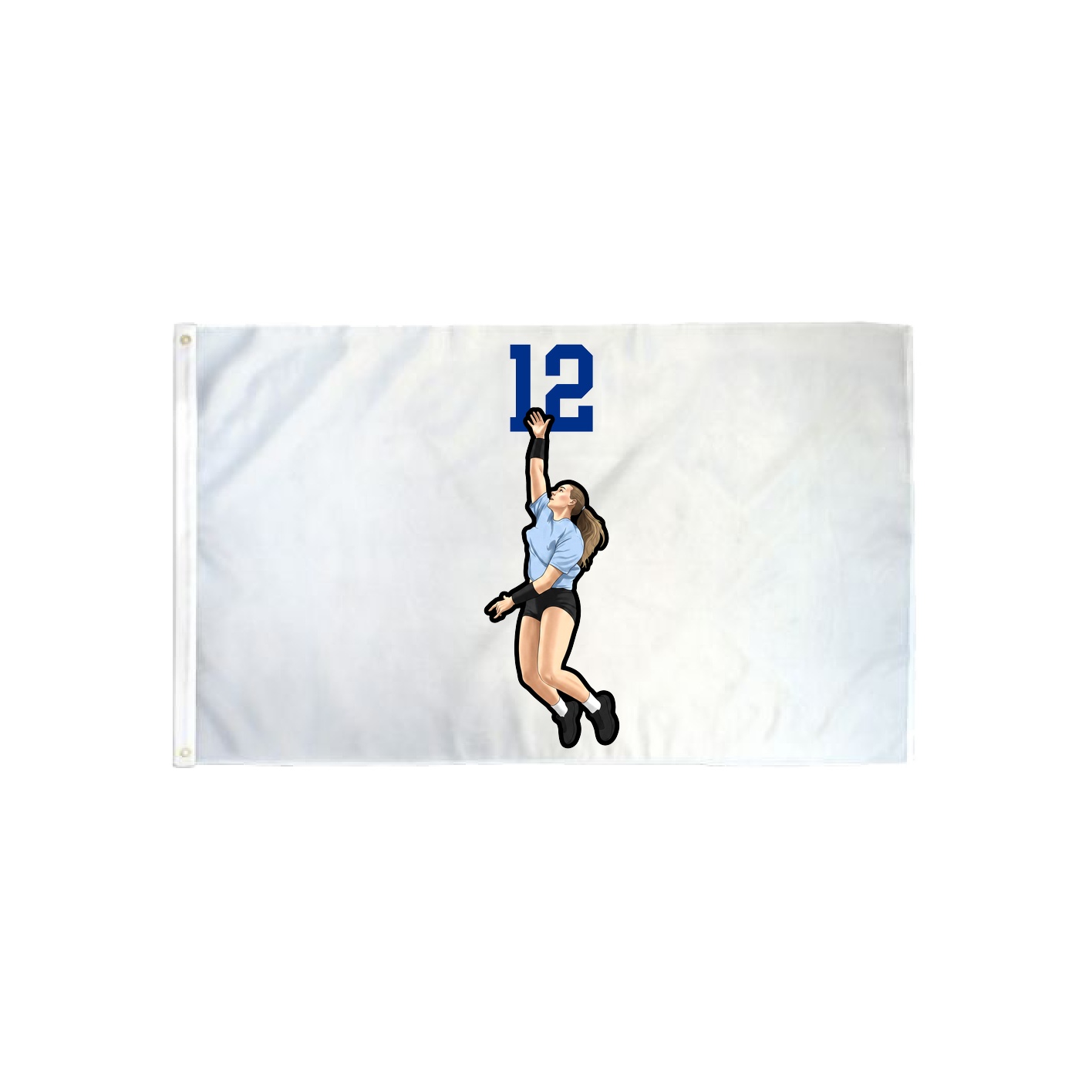 3x5 Flag — Number Top in Classic
