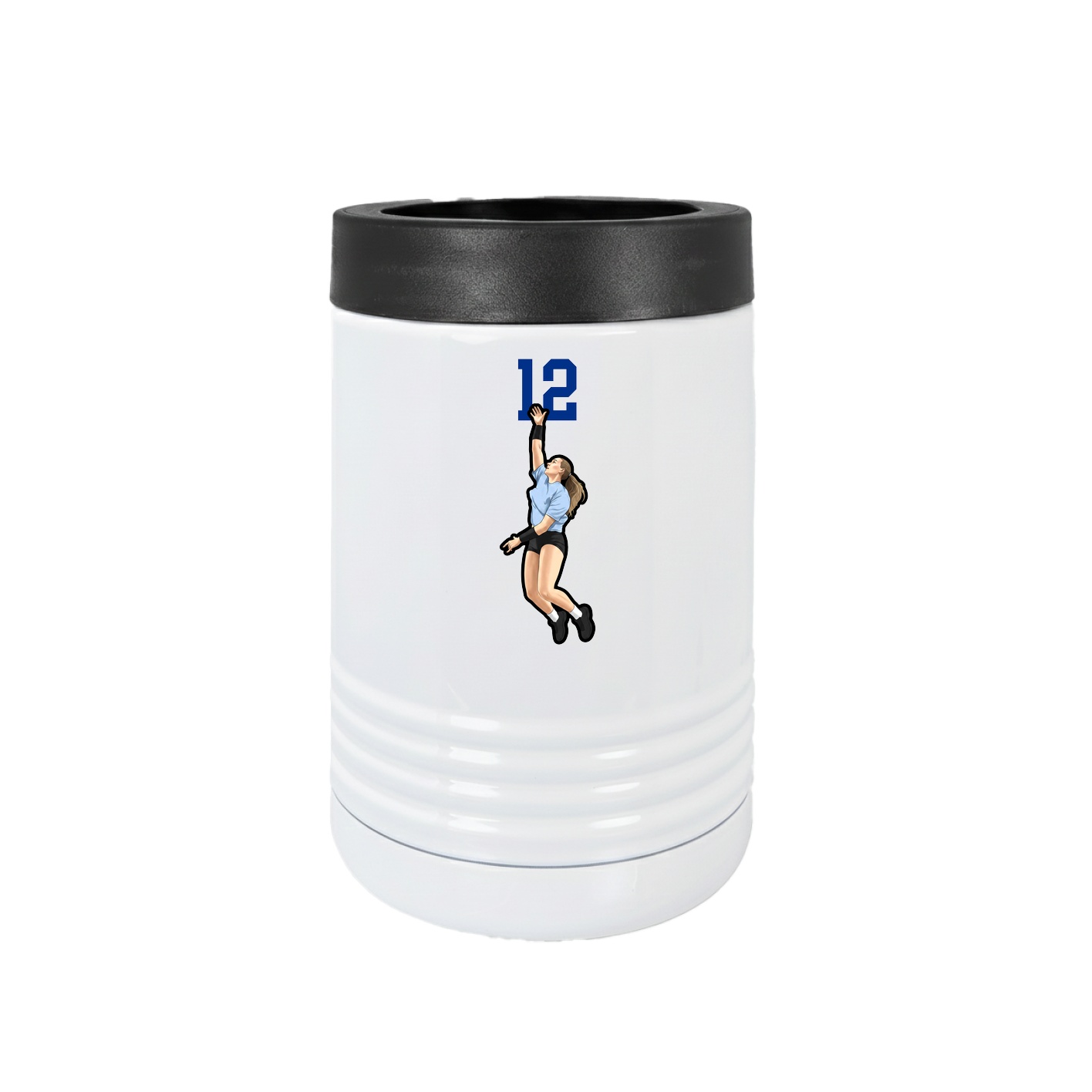 Beverage Holder — Number Top in White