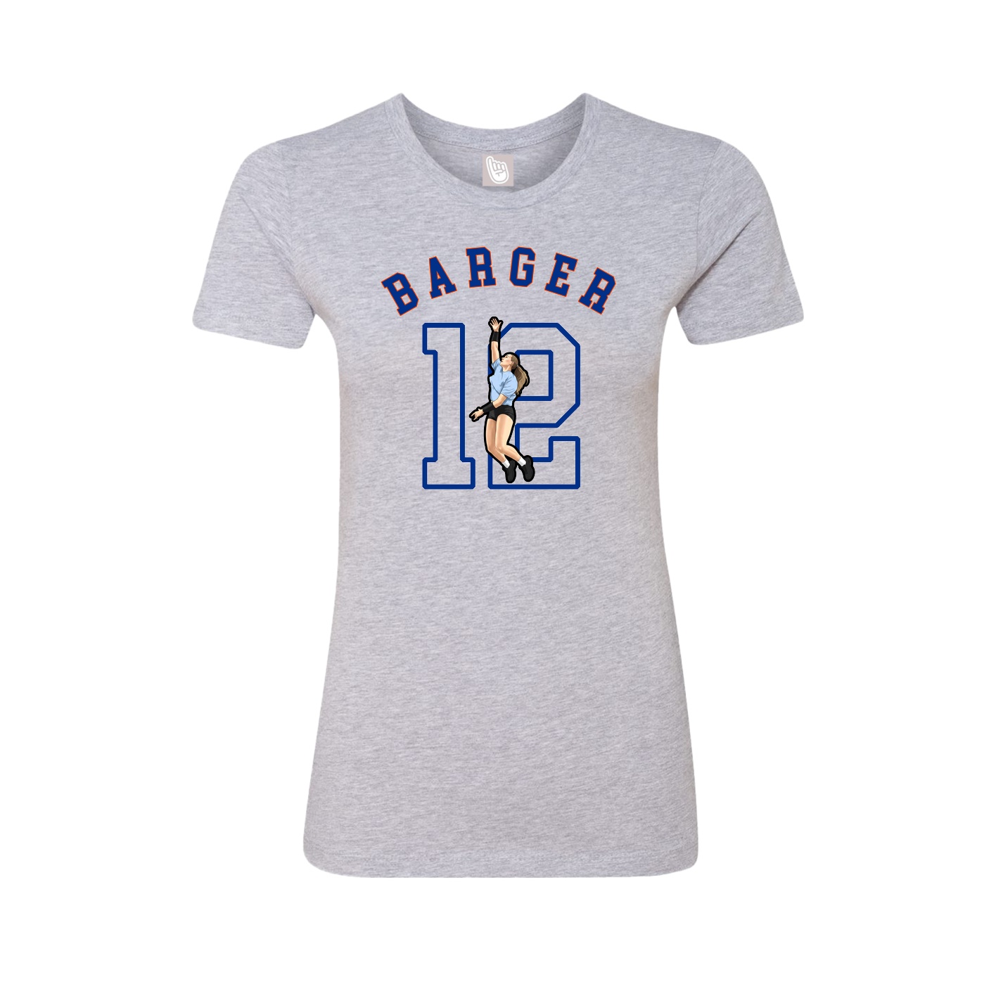 Womens Tee — Shirsey Arch in Grey