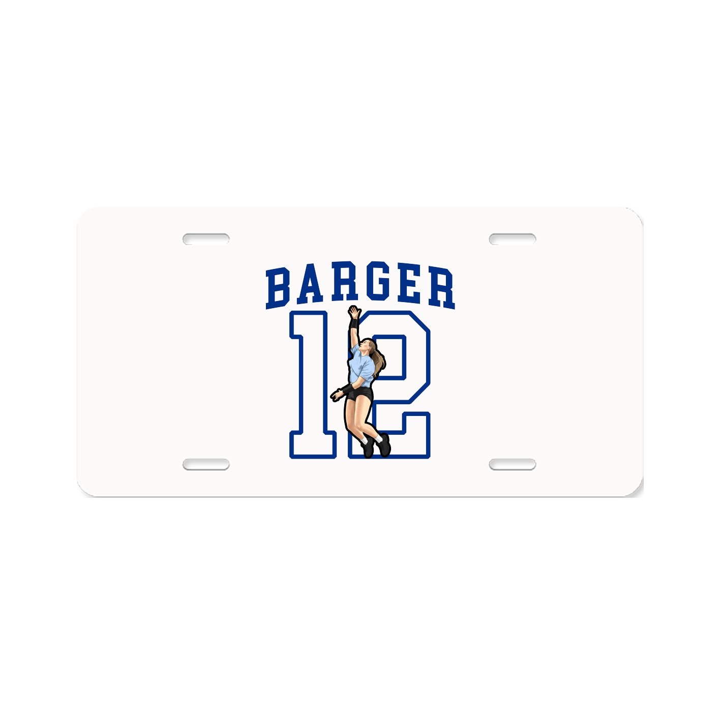 Aluminum License Plate