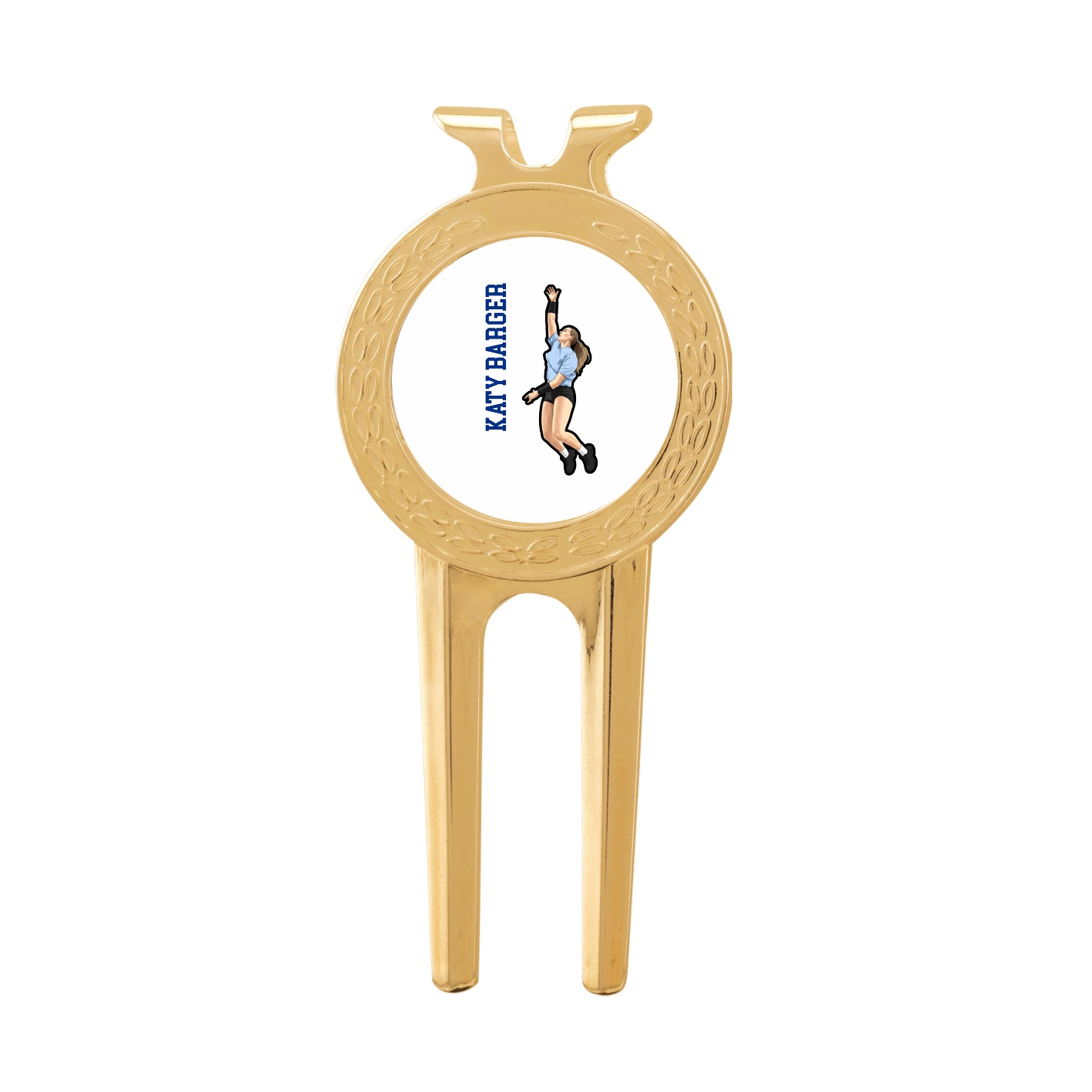 Divot Tool with Ball Marker — Name Vertical in Classic