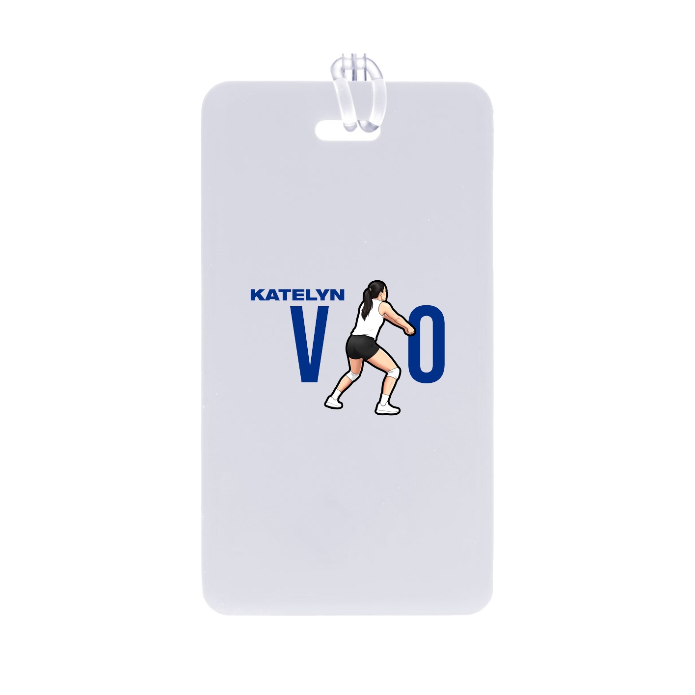 Bag Tag — Player Name in Classic
