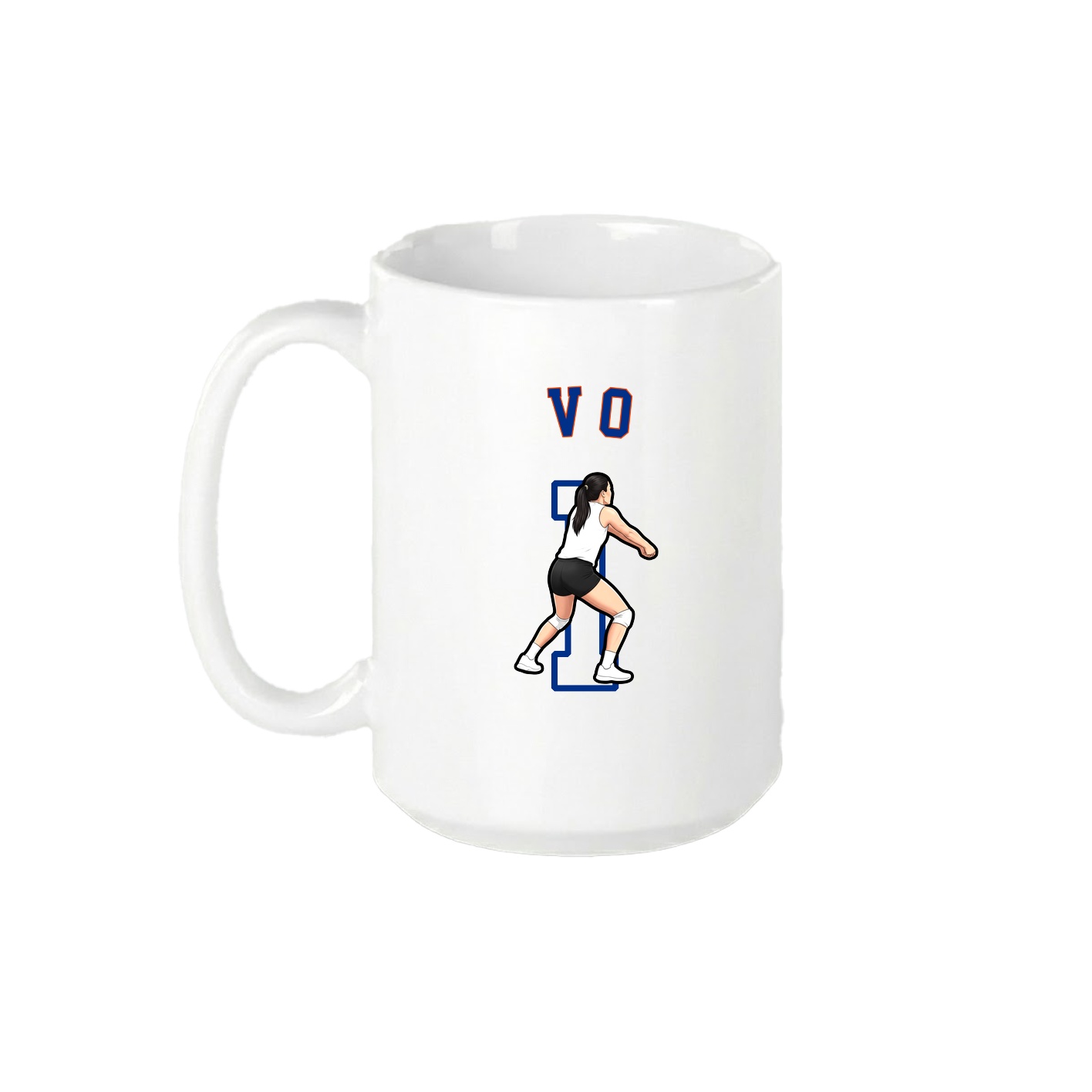 15oz Coffee Mug — Shirsey Arch in White