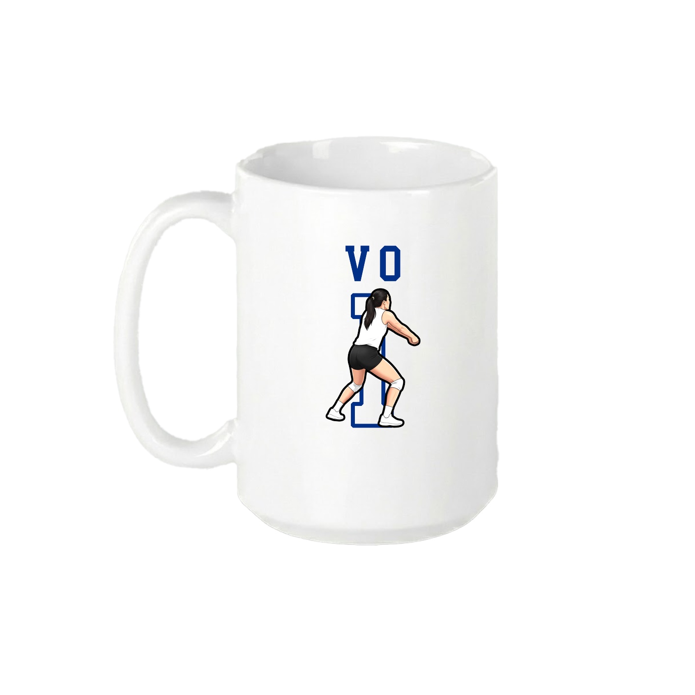 15oz Coffee Mug — Shirsey in White