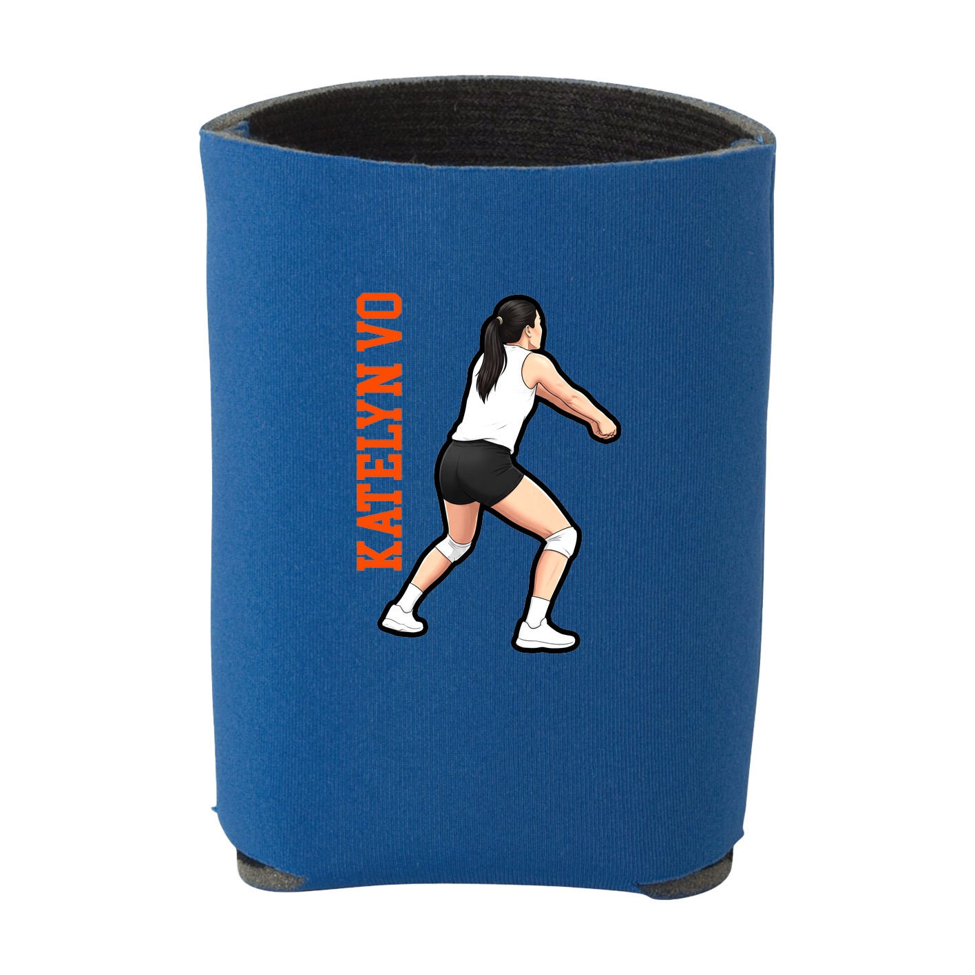 Can Holder — Name Vertical in Royal