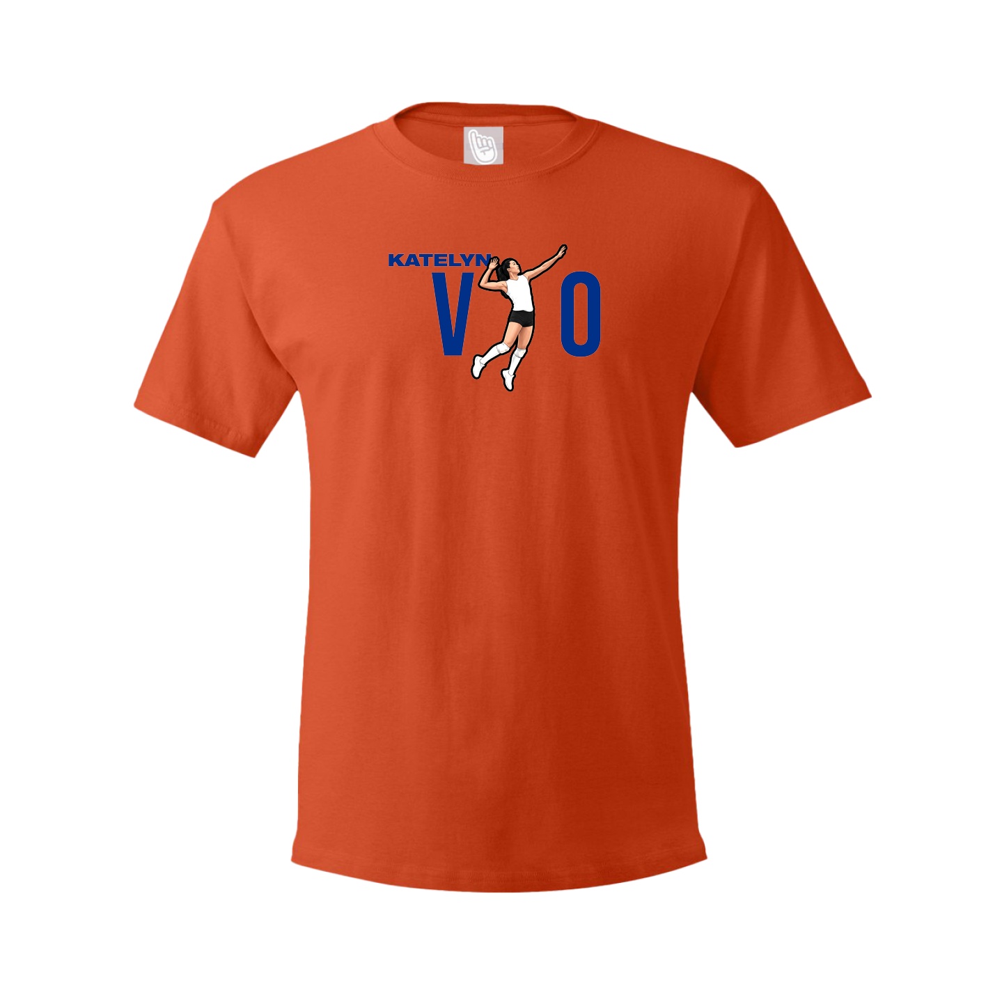 Tee — Player Name in Orange