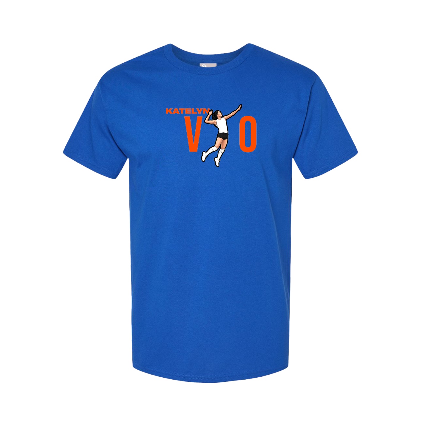Youth Tee — Player Name in Royal