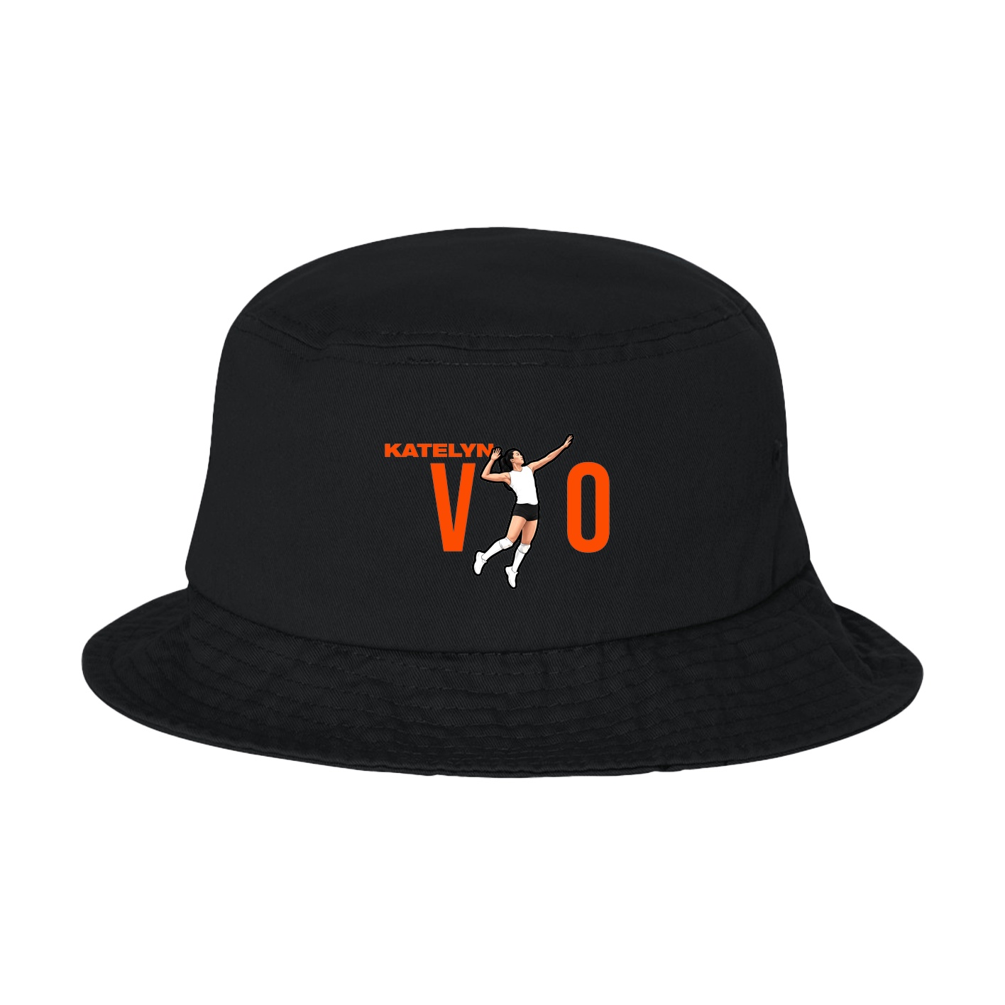Bucket Cap — Player Name in Black